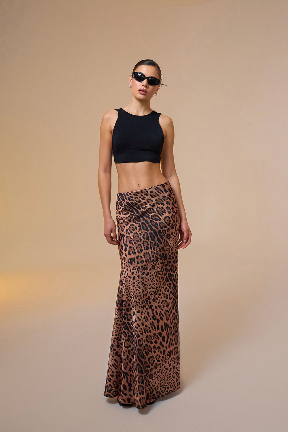 Mozto-Larissa Leopar Printed Maxi Skirt-Etek-1-roqelvaxirum.shop