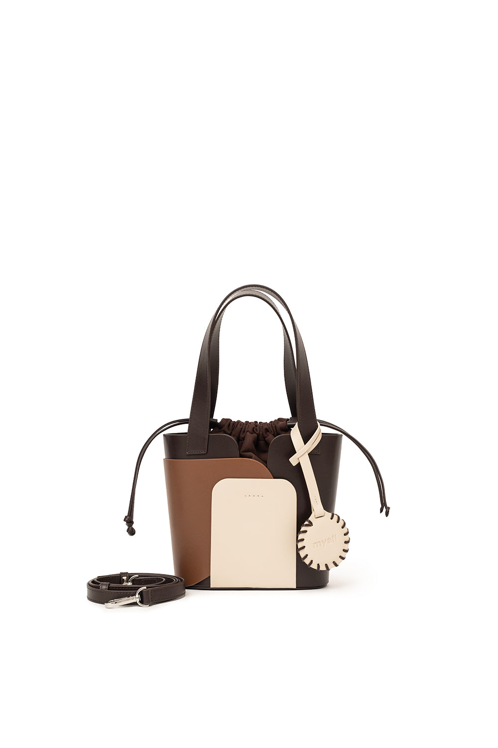 Myall-Mi̇ni̇ Noa Bag Espresso-El Çantası-2-roqelvaxirum.shop