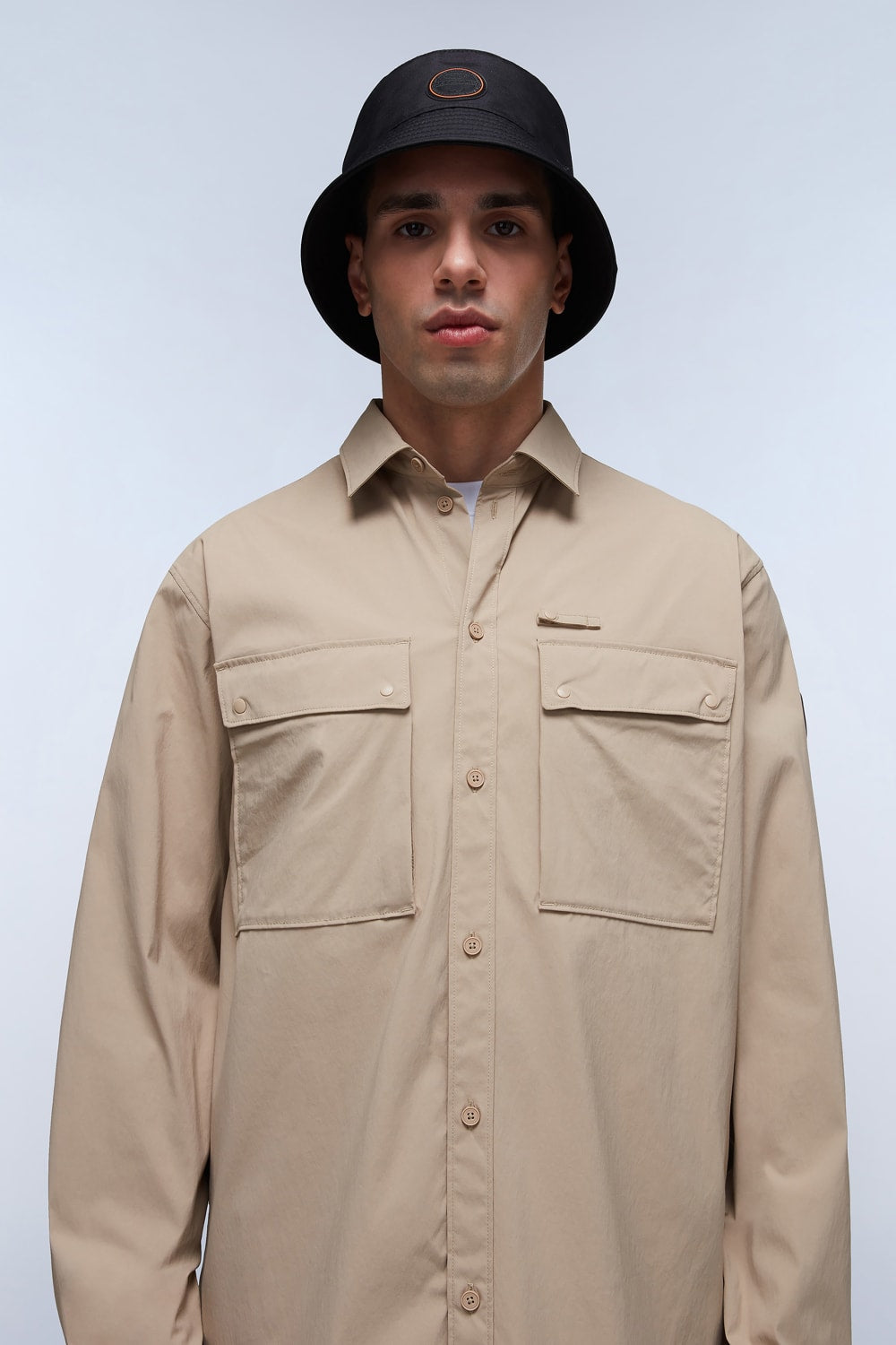 Napapijri-G Bosson Beige Rocky-Gömlek-2-roqelvaxirum.shop