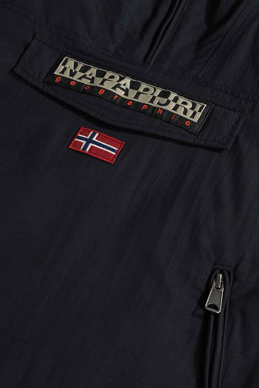 Napapijri-Kids Rainforest Pocket 2 Black-Yağmurluk-4-roqelvaxirum.shop