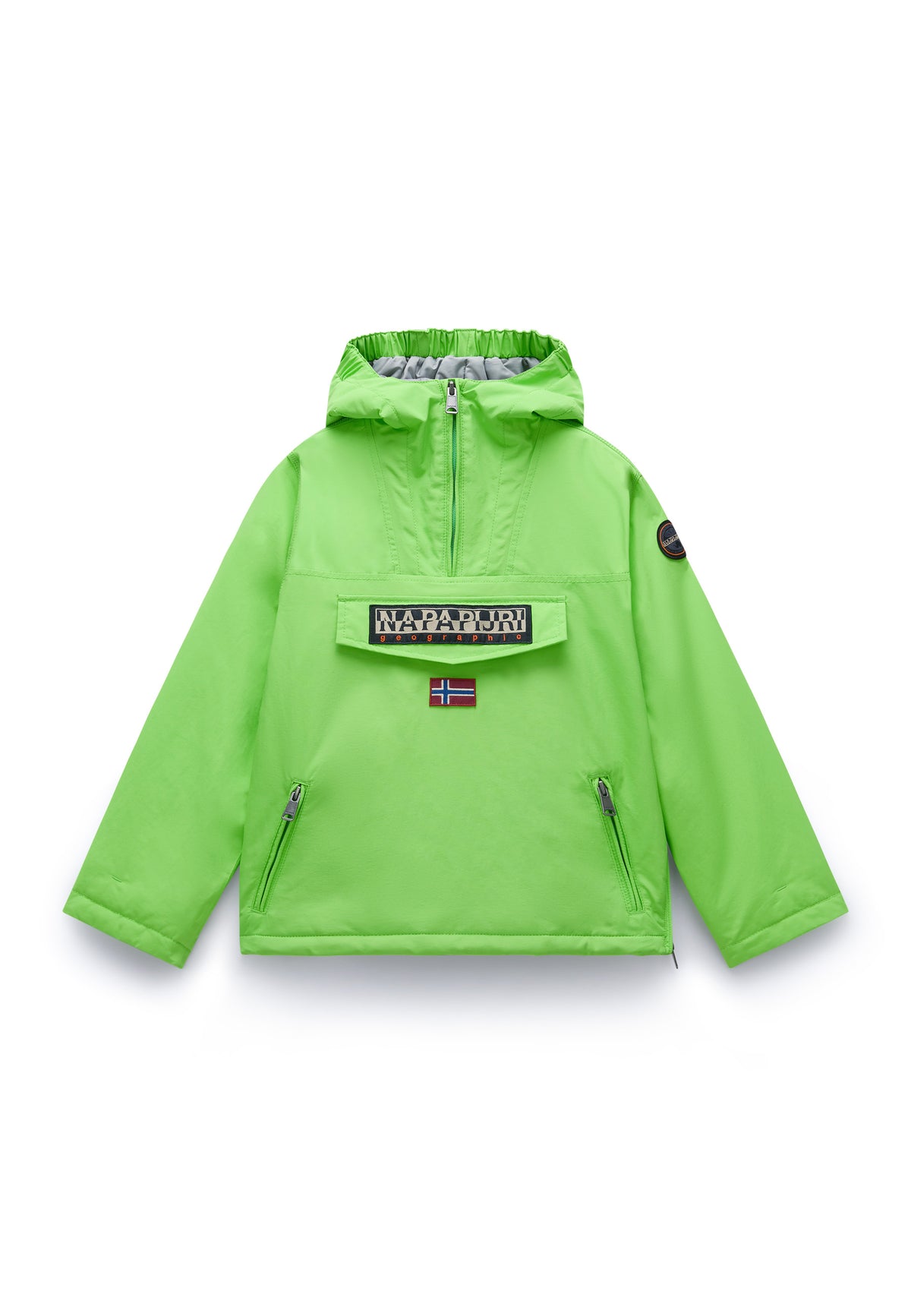 Napapijri-Kids Rainforest Pocket 2 Green Macaw-Yağmurluk-2-roqelvaxirum.shop
