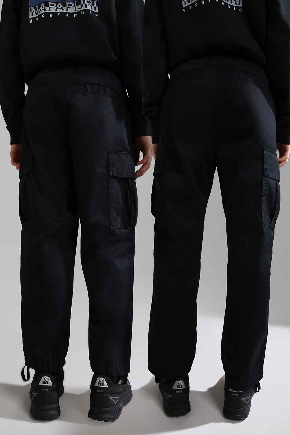 Napapijri-M-Dru 1 Black-Pantolon-5-roqelvaxirum.shop
