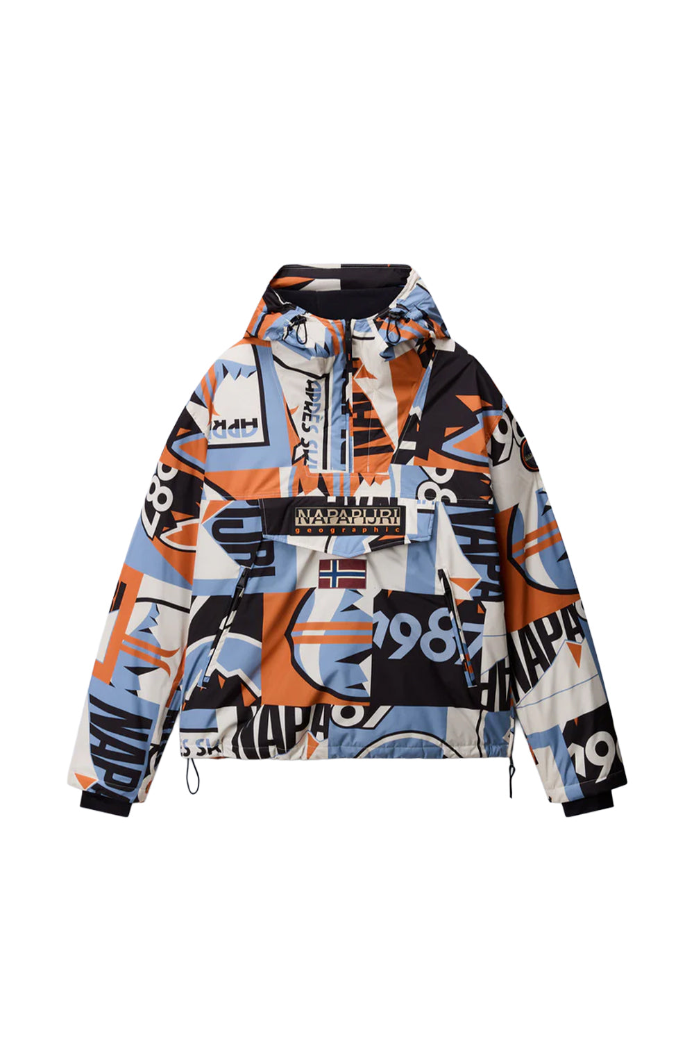 Napapijri-Rainforest Next Anorak Jacket Çok Renkli Erkek Mont-Mont-1-roqelvaxirum.shop