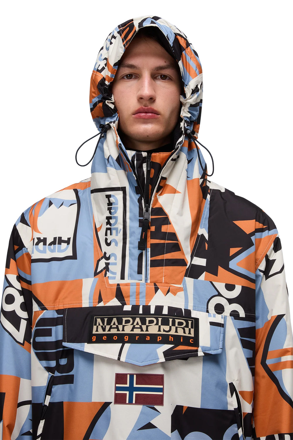 Napapijri-Rainforest Next Anorak Jacket Çok Renkli Erkek Mont-Mont-6-roqelvaxirum.shop