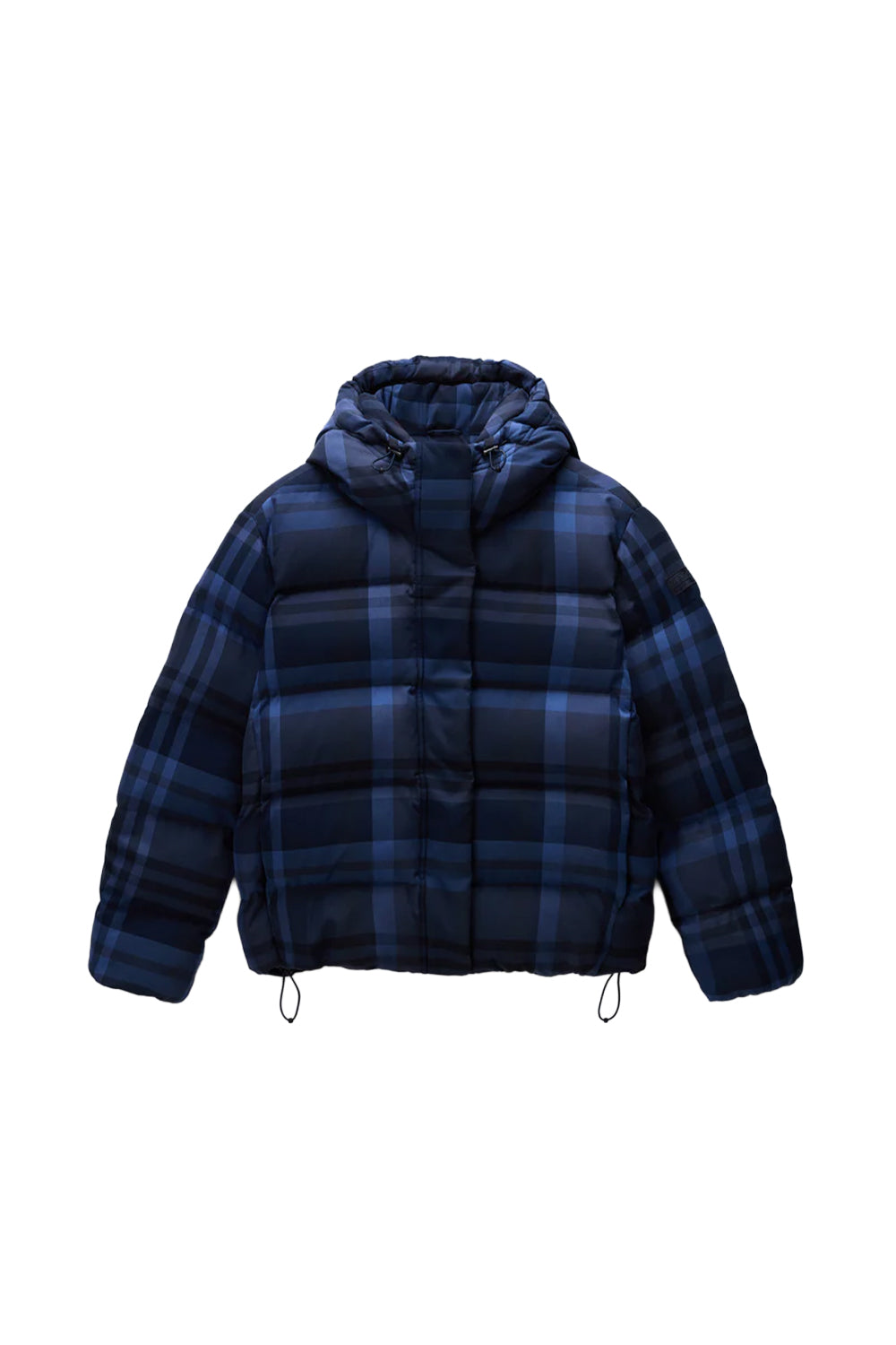 Napapijri-Napapijri ThermoFibre® Glane Check Puffer CORDURA® Jacket Ekoseli Lavicert Kadın Mont-Mont-1-roqelvaxirum.shop