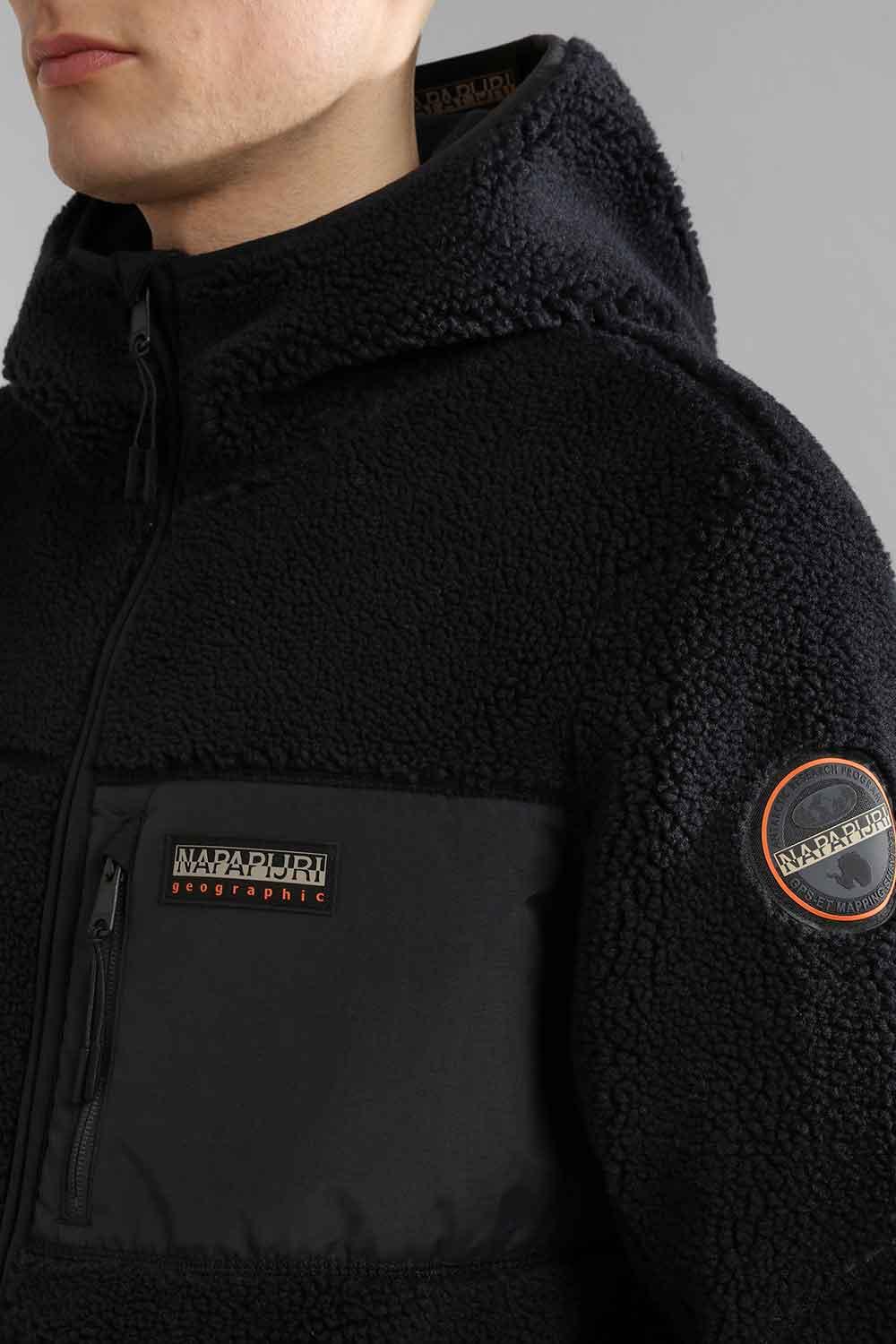 Napapijri-Yupik Full Zip Hoodie Fleecewear-Sweatshirts & Hoodies-4-roqelvaxirum.shop