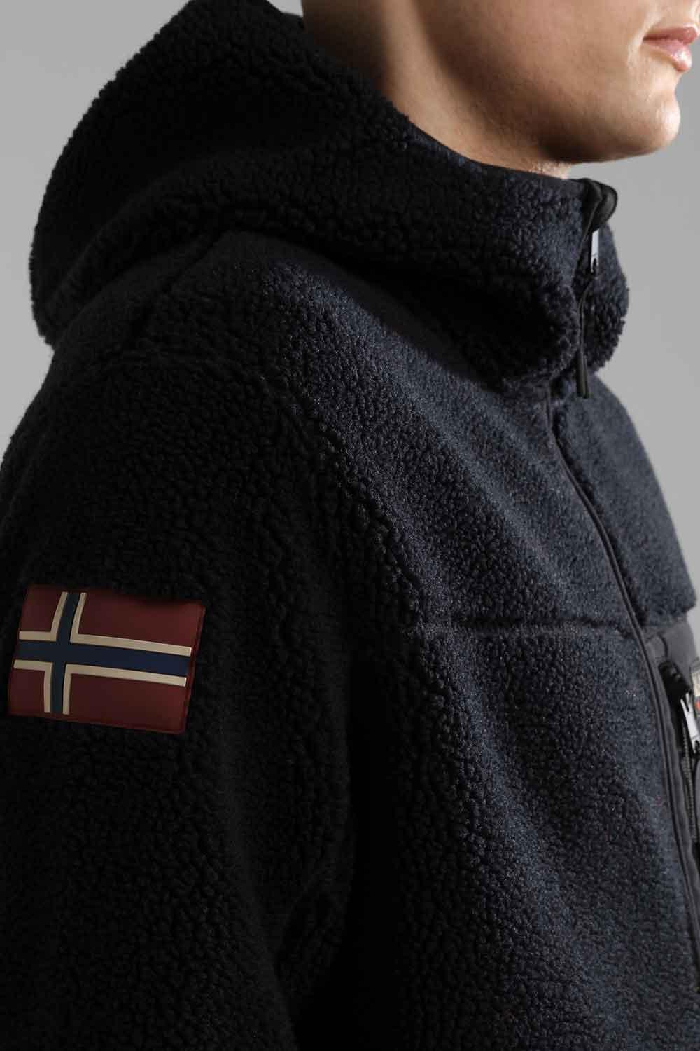 Napapijri-Yupik Full Zip Hoodie Fleecewear-Sweatshirts & Hoodies-5-roqelvaxirum.shop