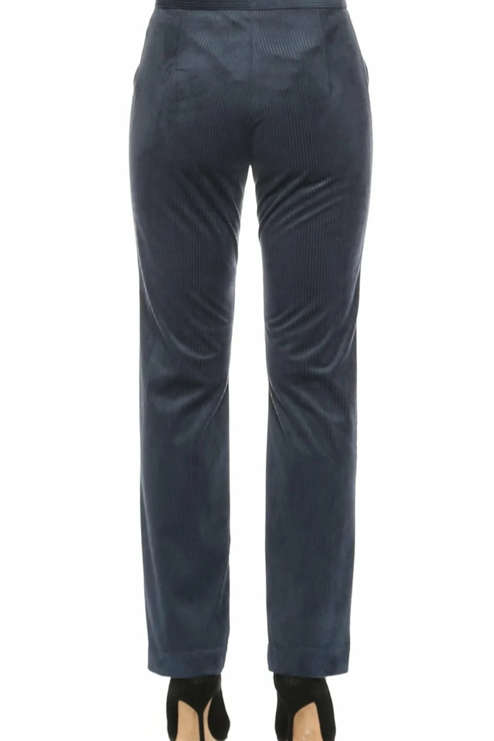 Nazlı Ceren-Bicolle Kadife Pantolon Navy Blue-Pantolon-4-roqelvaxirum.shop