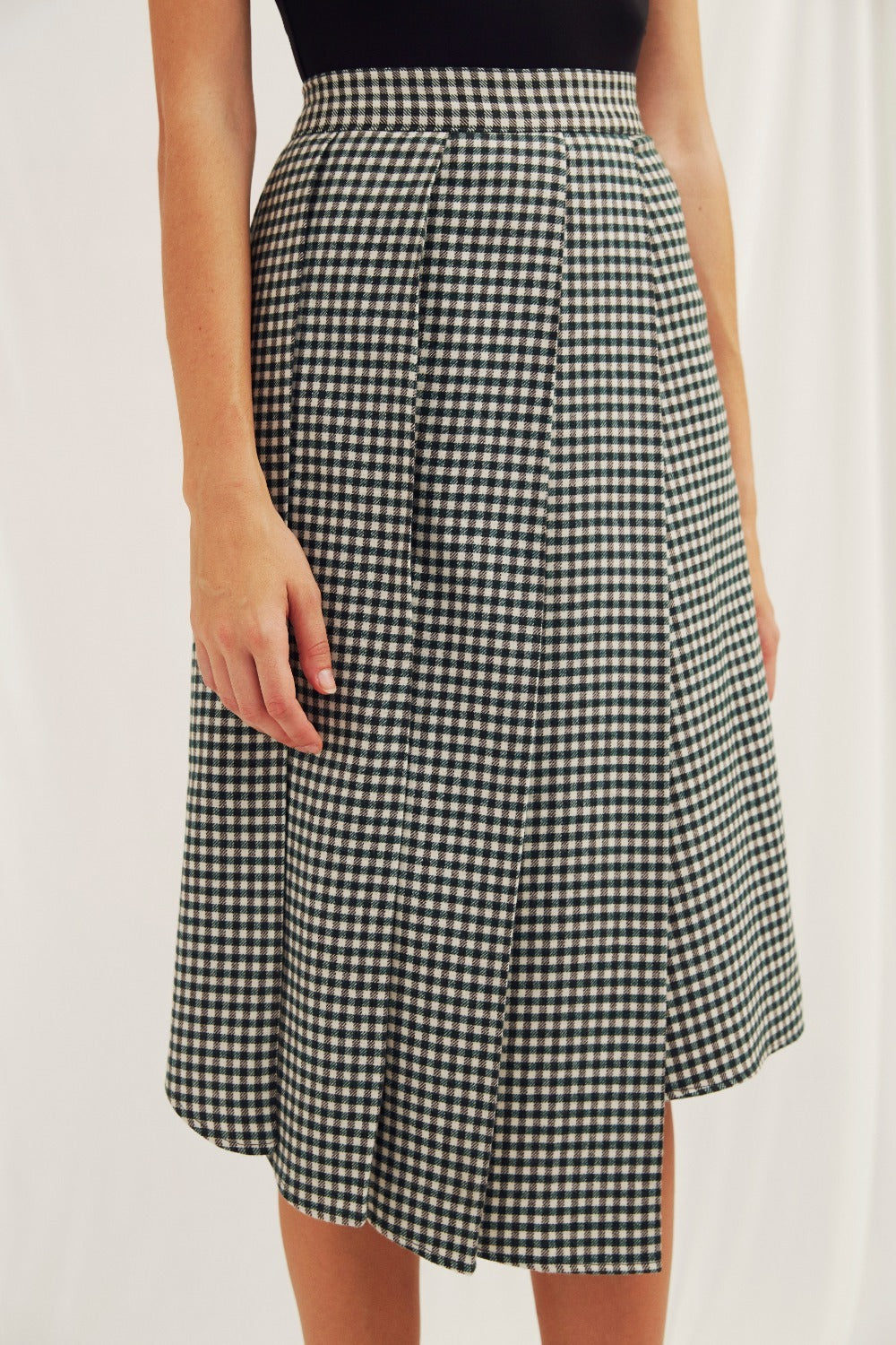 Nazlı Ceren-Eliza Asimetrik Yün Etek-Etek-3-roqelvaxirum.shop