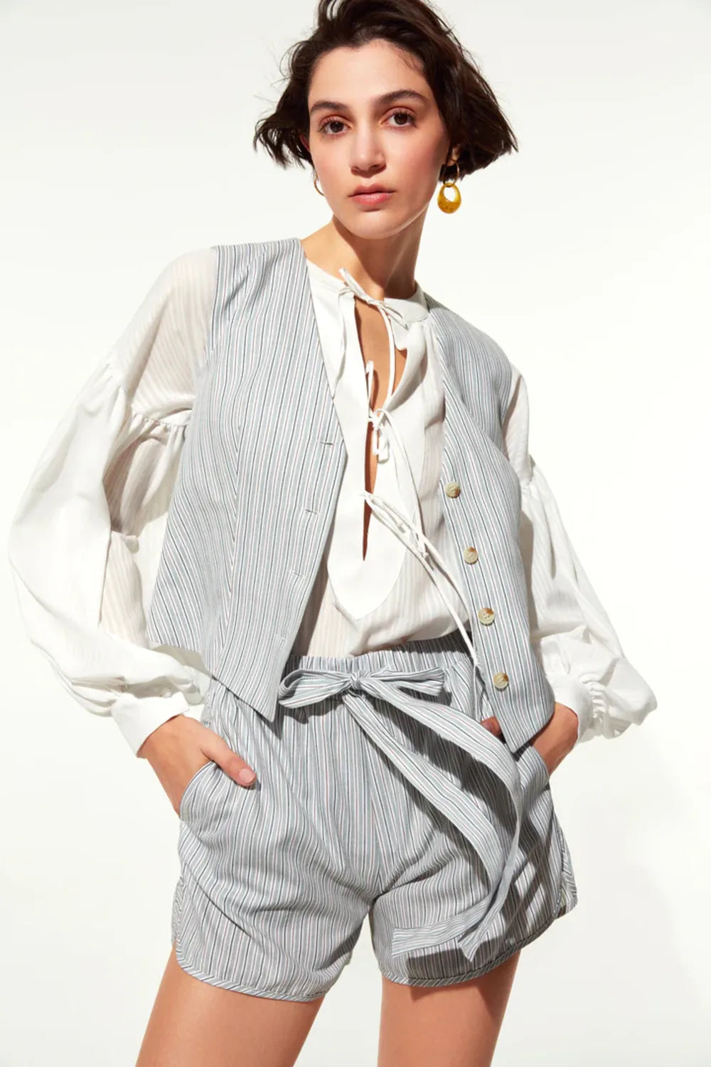 Nazlı Ceren-Jeny Koton Şort-Şort-4-roqelvaxirum.shop