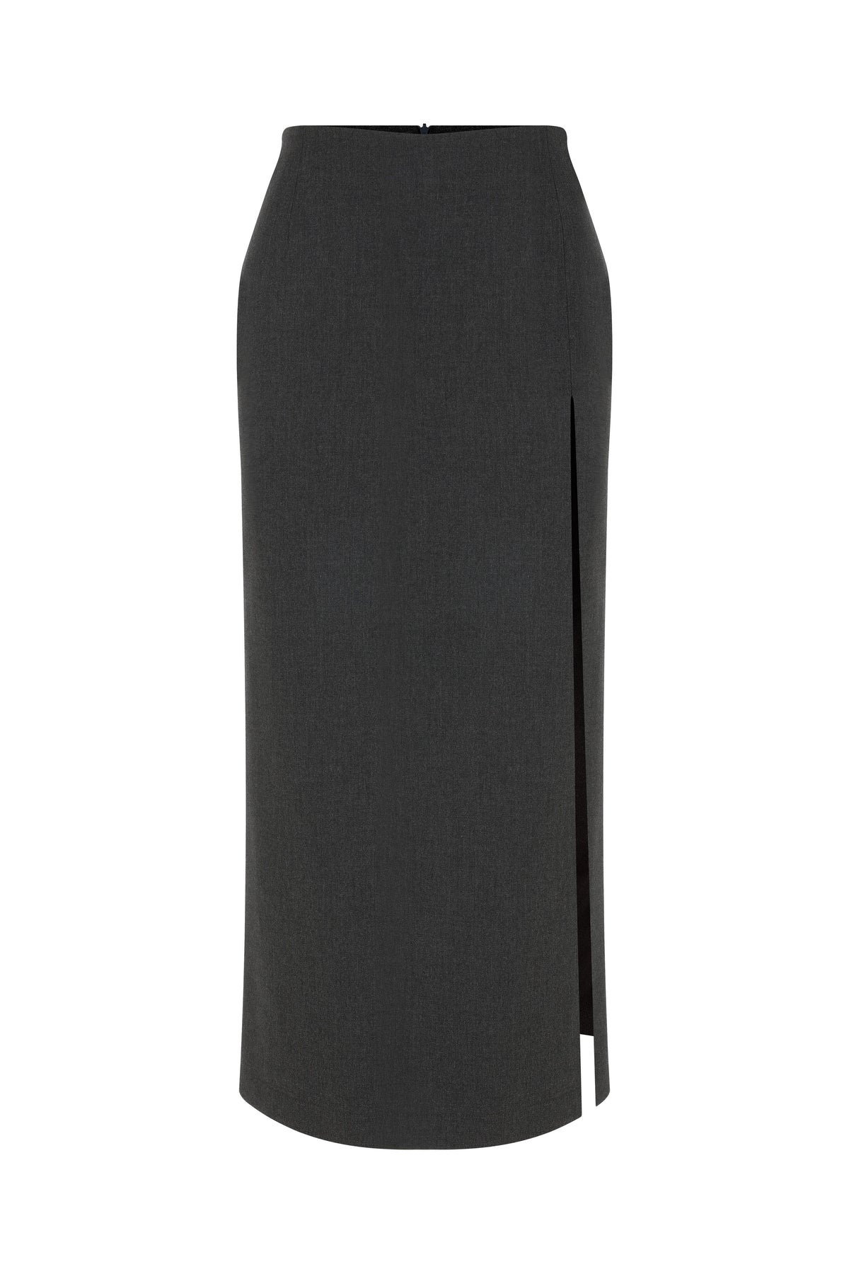 Nazlı Ceren-Lea Maksi Etek Gri-Etek-4-roqelvaxirum.shop