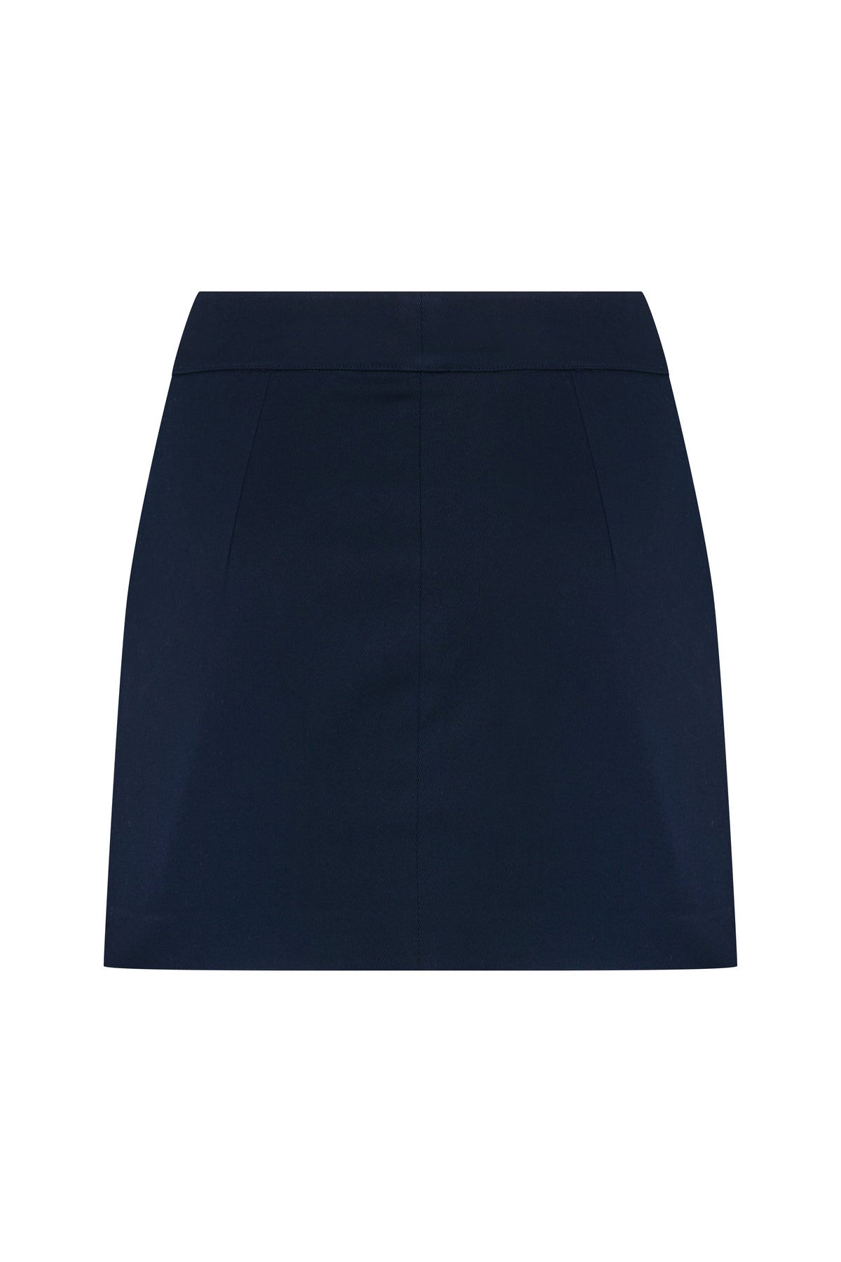 Nazlı Ceren-Marde Koton Mini Etek Deep Cobalt-Etek-2-roqelvaxirum.shop