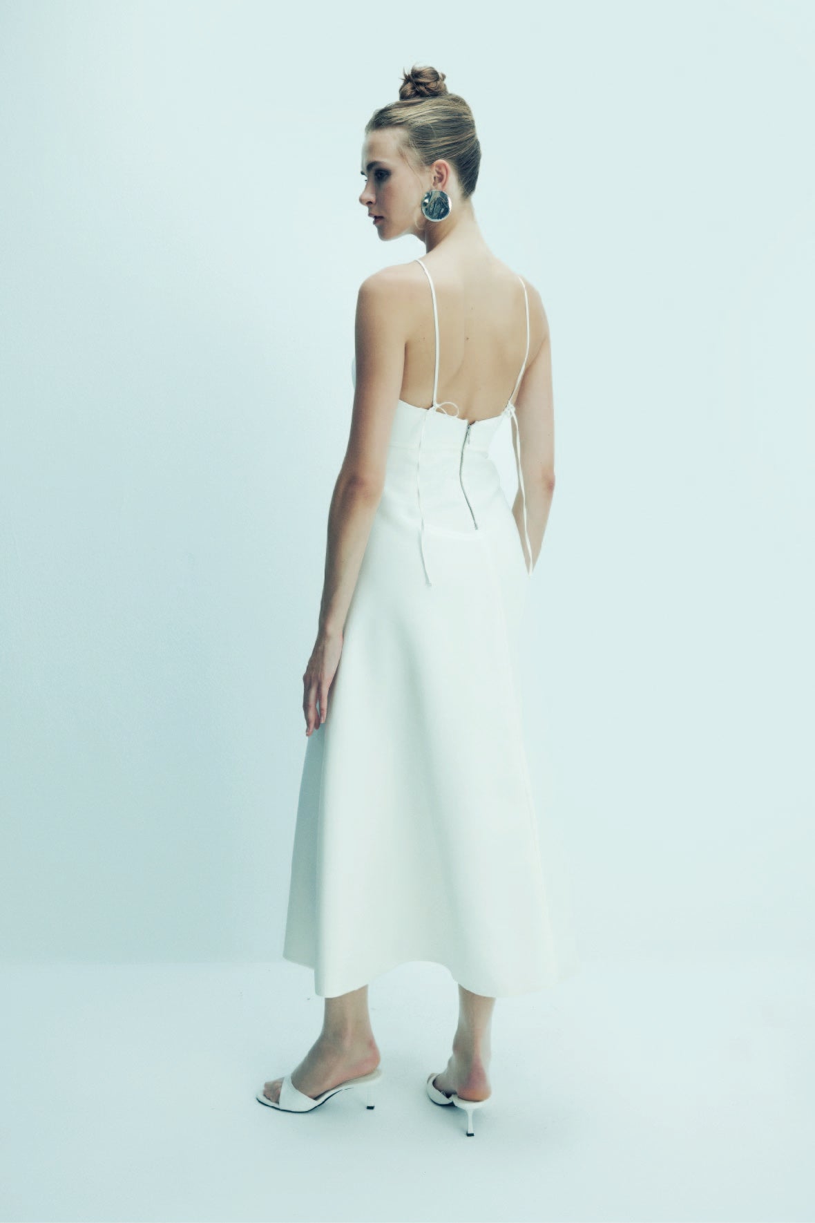 Nazlı Ceren-Riley Midi Elbise Vanilla Ice-Elbise-10-roqelvaxirum.shop