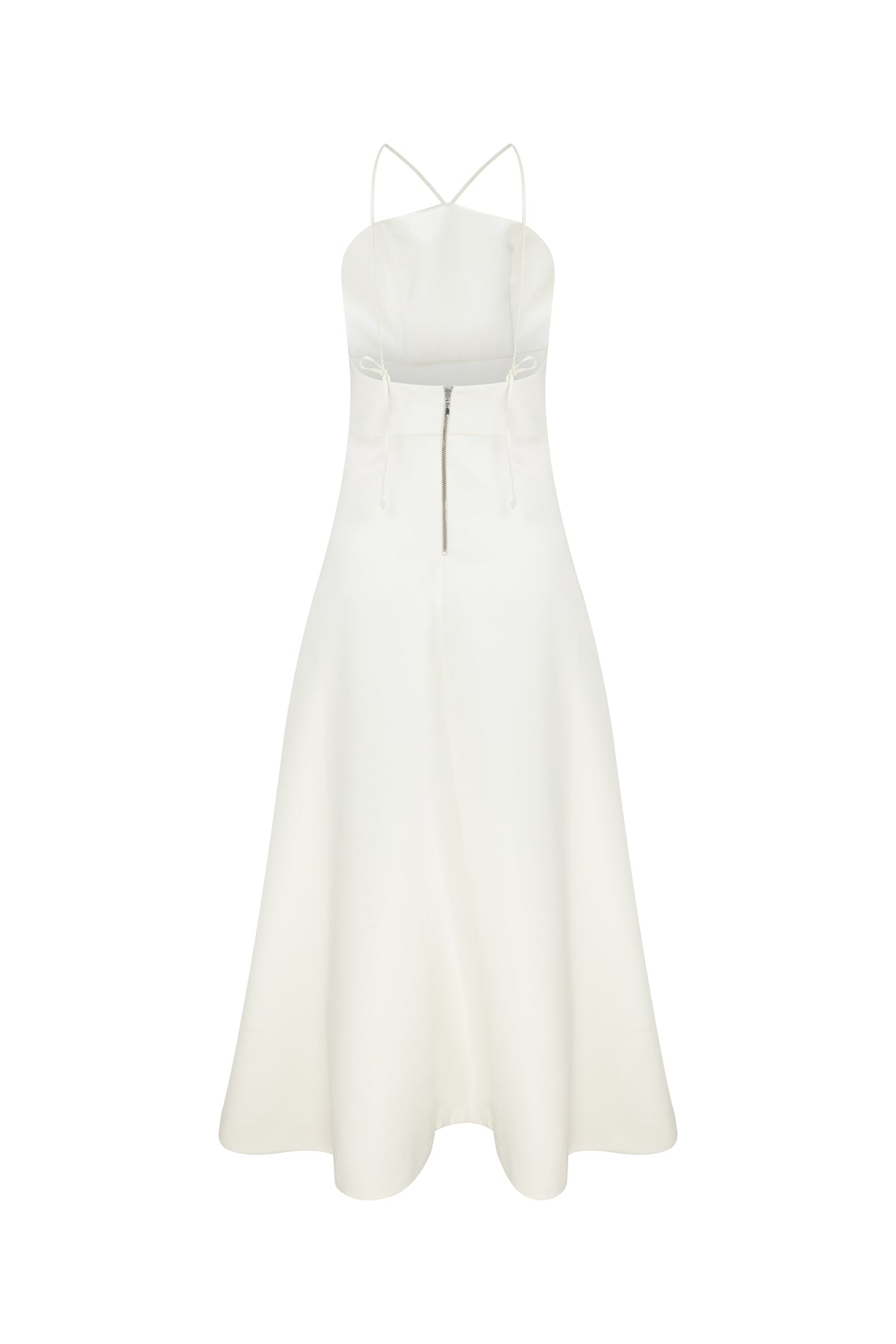 Nazlı Ceren-Riley Midi Elbise Vanilla Ice-Elbise-2-roqelvaxirum.shop