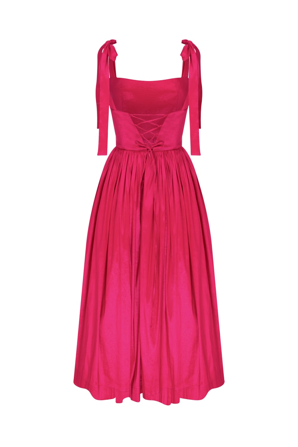 Nazlı Ceren-Sibby Midi Elbise Pink-Elbise-2-roqelvaxirum.shop