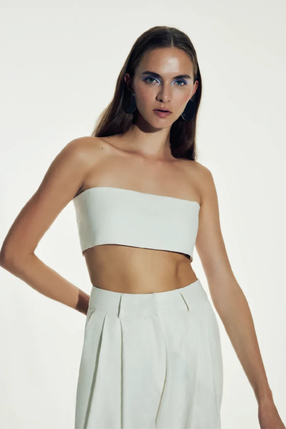 Nazlı Ceren-Tina Keten Pantolon White Sand-Pantolon-5-roqelvaxirum.shop