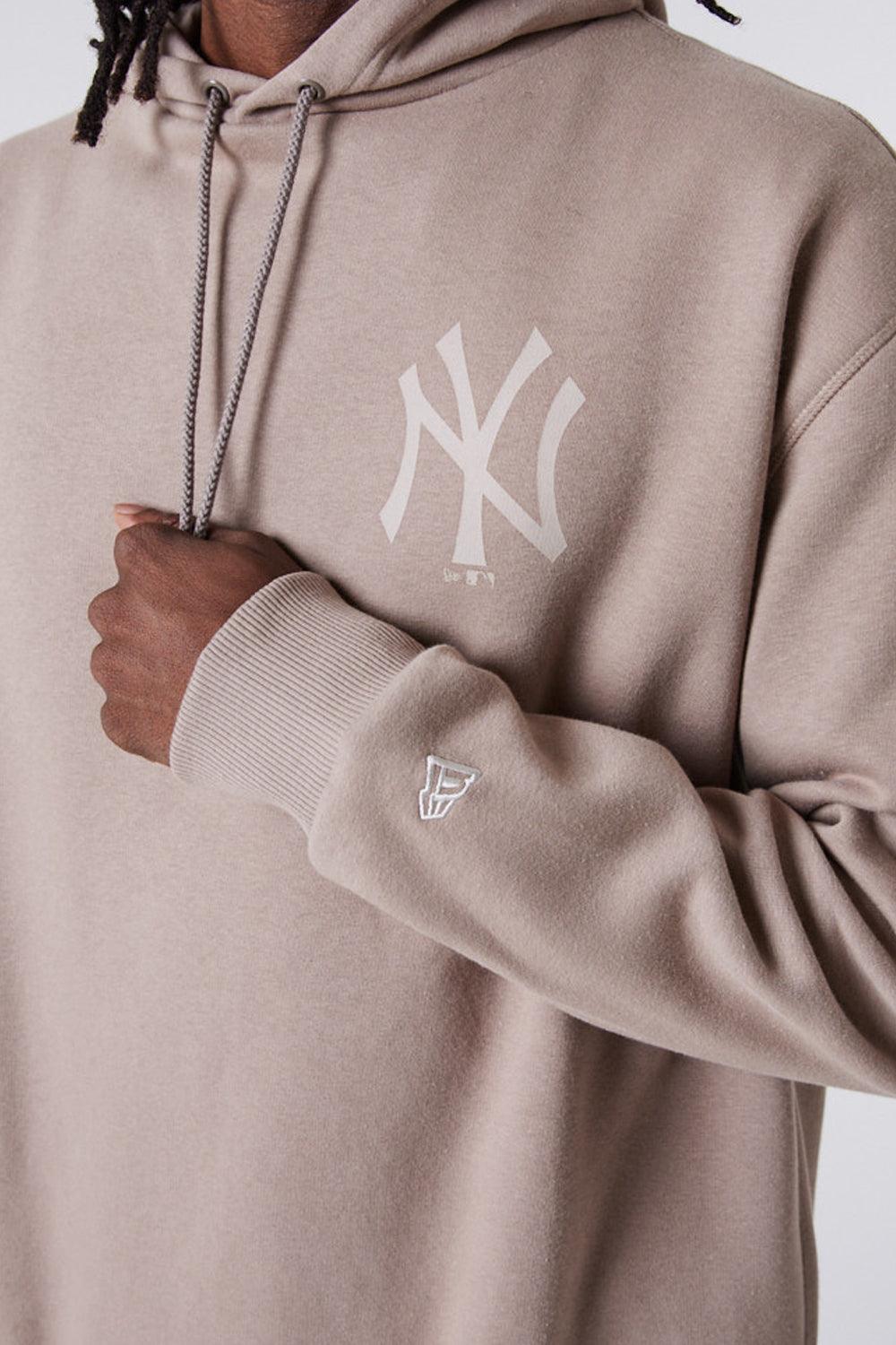 New Era-MLB League Essential Oversized Hoodie Brown-Sweatshirts & Hoodies-3-roqelvaxirum.shop