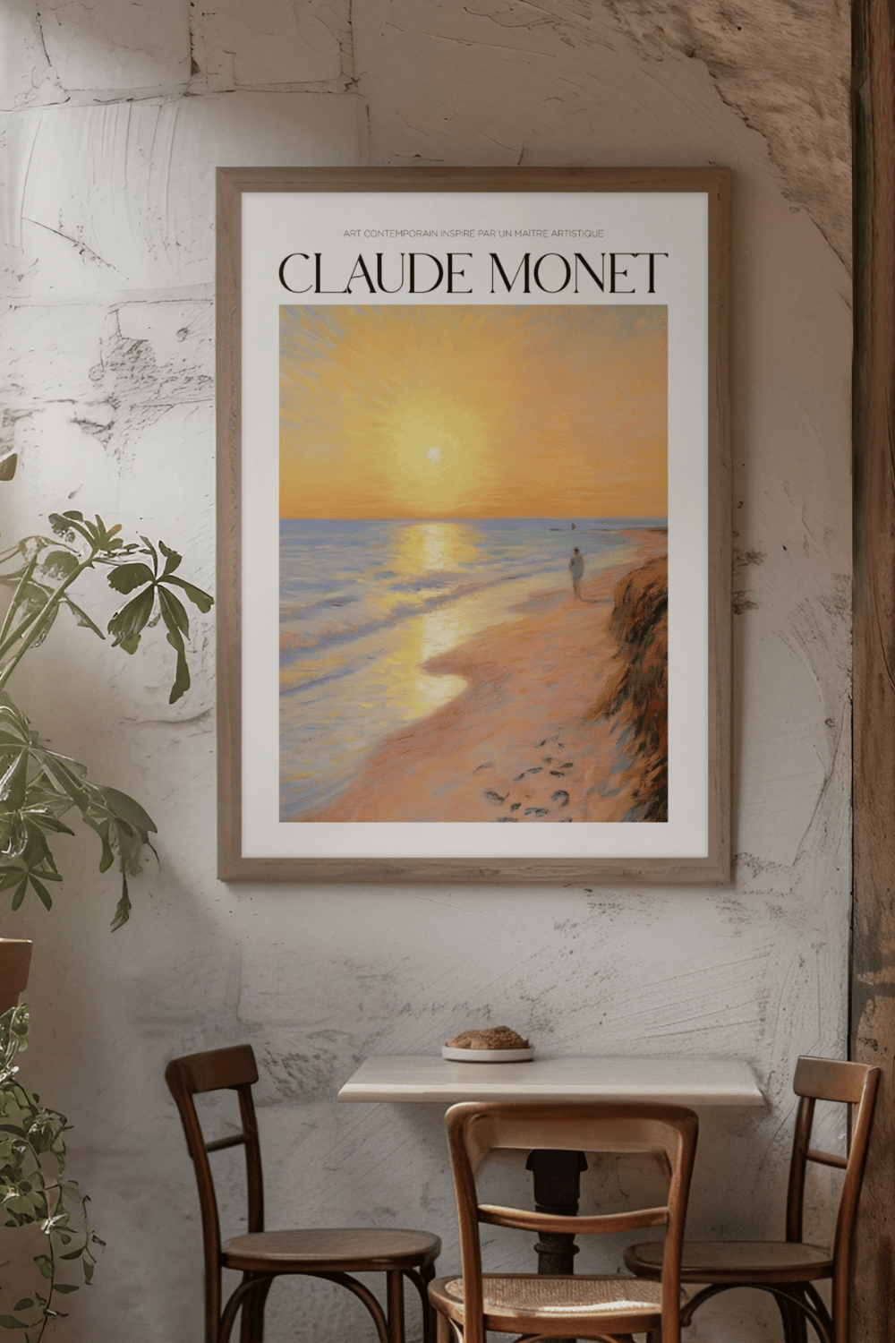 Nord Design-Ressam Serisi Çerçeveli Tablo - Claude Monet - 07-Tablo-2-roqelvaxirum.shop
