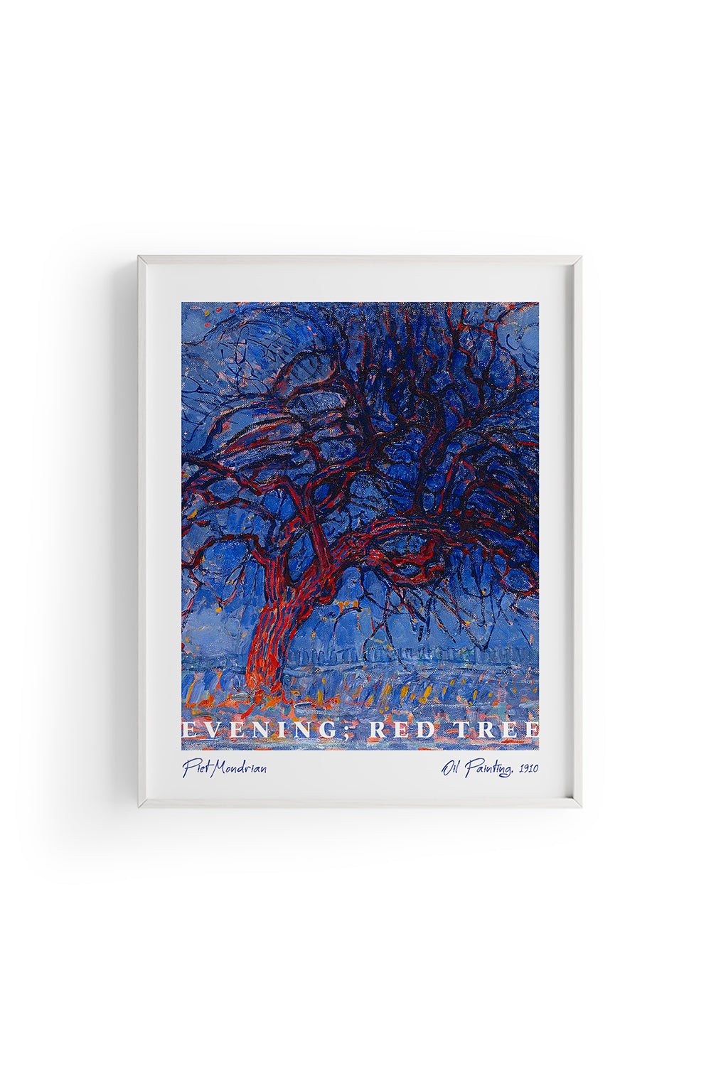 ODA.products-Evening; Red Tree, Piet Mondrian | Ünlü Ressam Tablosu-Tablo-2-roqelvaxirum.shop