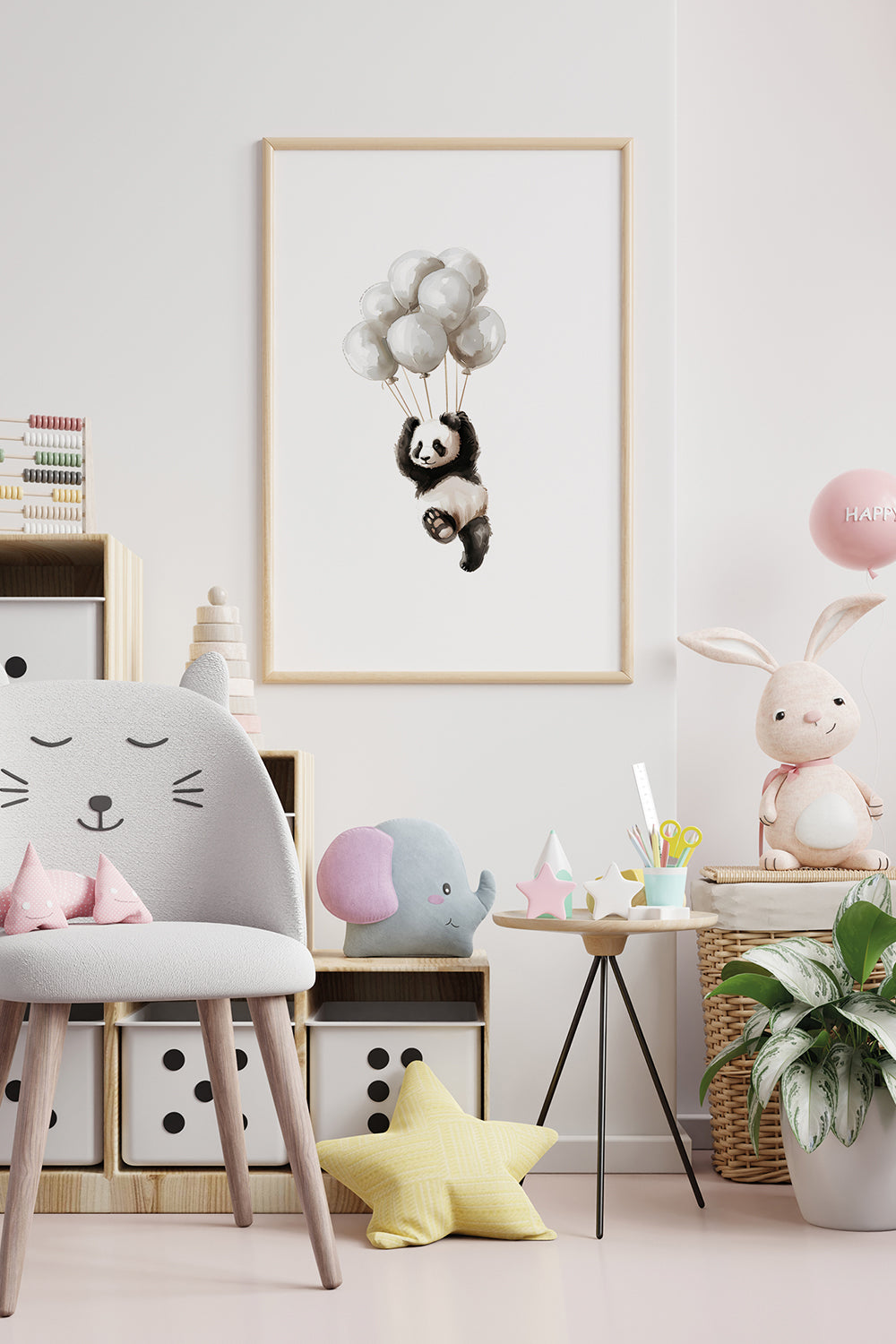 ODA.products-Happy Panda | Çocuk Odası Tablo-Tablo-1-roqelvaxirum.shop
