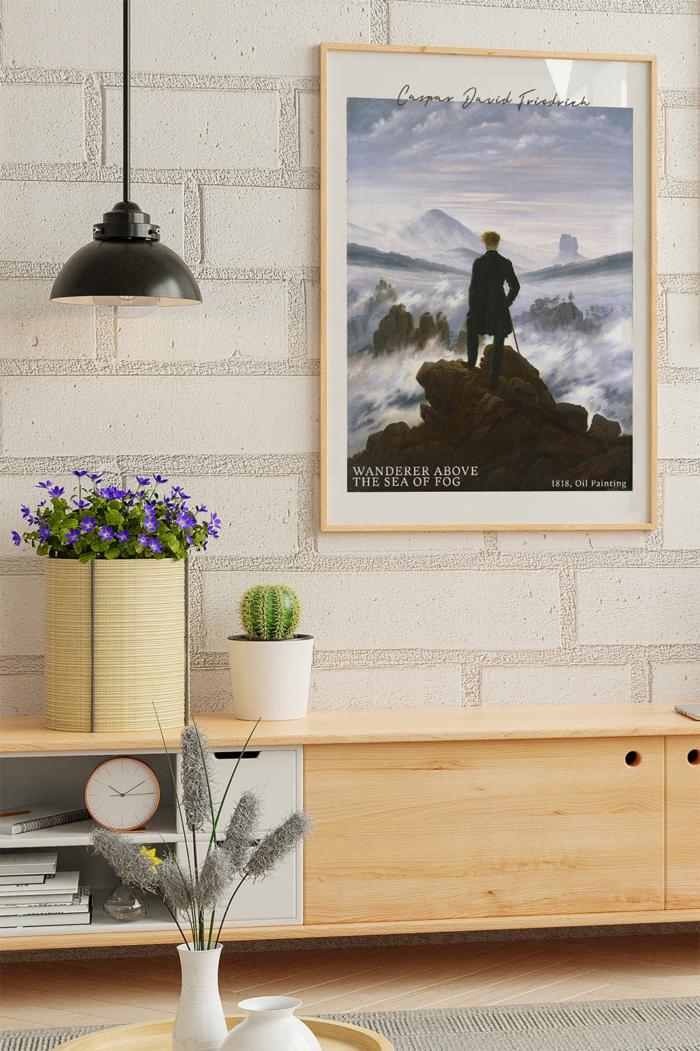 ODA.products-Wanderer Above The Sea Of Fog, Caspar David Friedrich | Ünlü Ressam Tablosu-Tablo-1-roqelvaxirum.shop