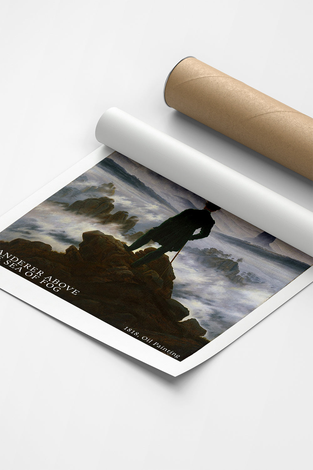 ODA.products-Wanderer Above The Sea Of Fog, Caspar David Friedrich | Ünlü Ressam Tablosu-Tablo-6-roqelvaxirum.shop