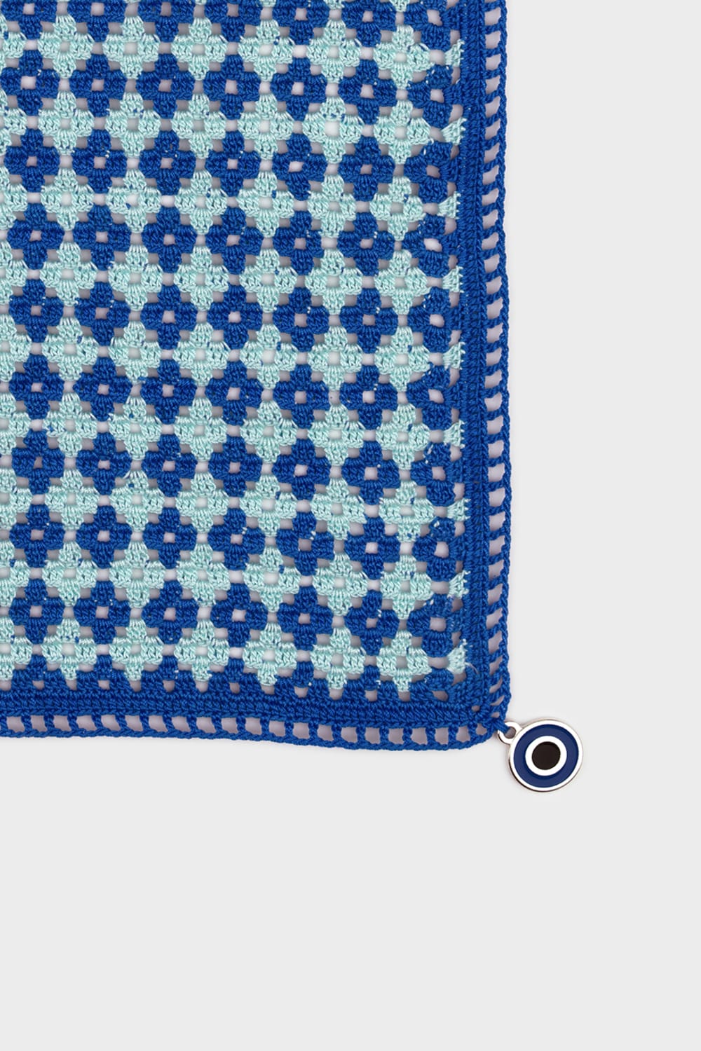 OHM Handmade-Saks Mavi Optimist El İşi Dantel Örtü-Dantel Örtüler-2-roqelvaxirum.shop