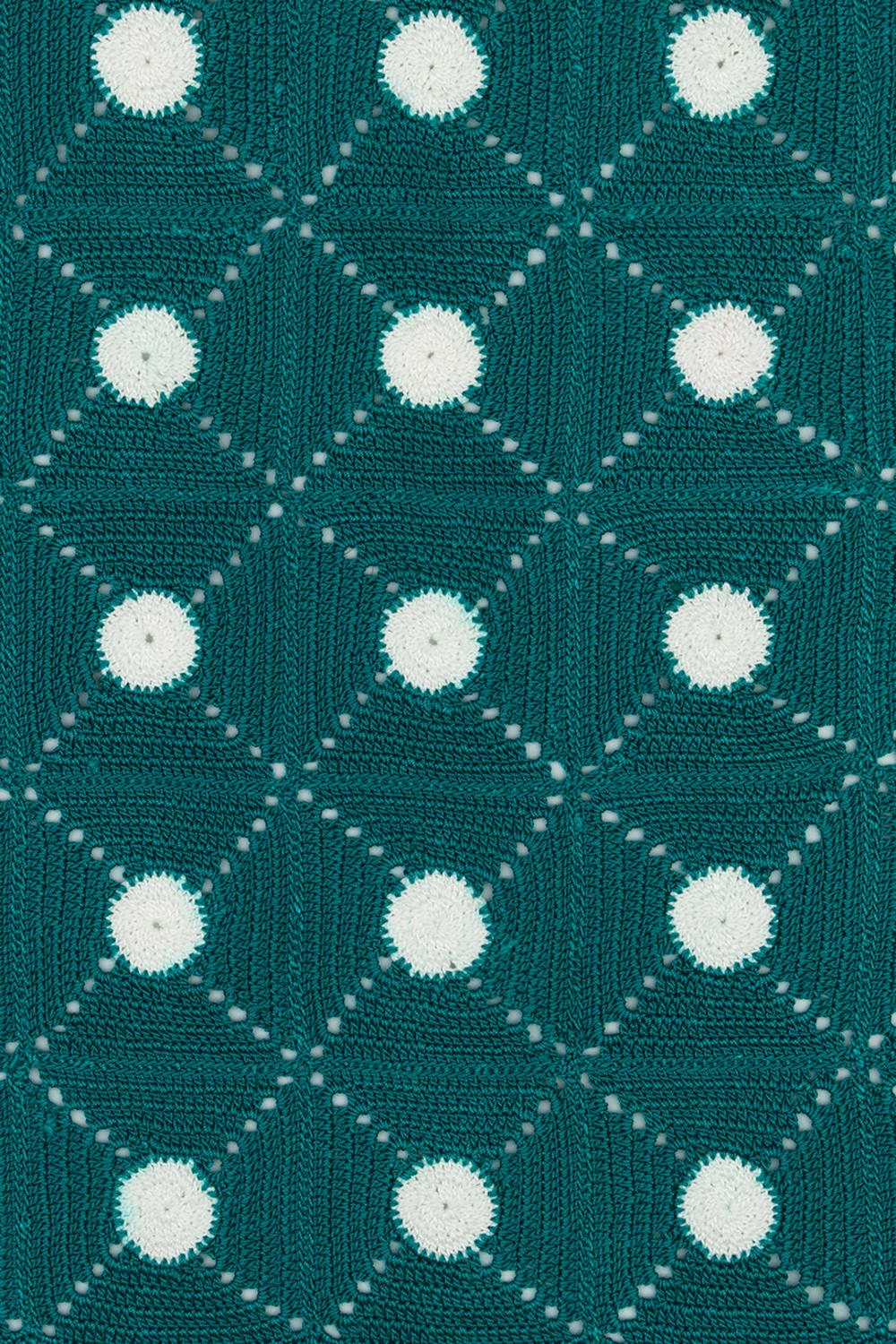 OHM Handmade-Yeşil Beyaz Tiny Dots El İşi Dantel Örtü-Dantel Örtüler-3-roqelvaxirum.shop