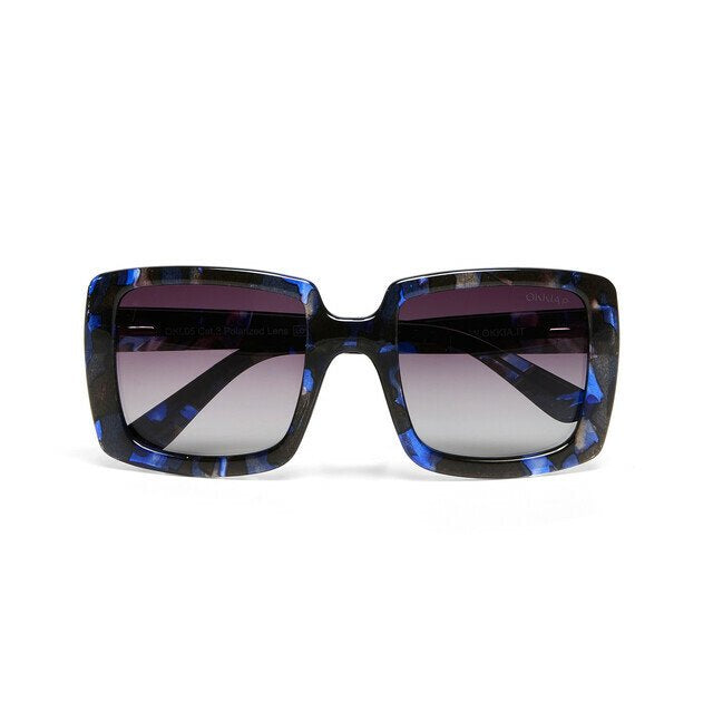 Okkia-Okkia Club Ischia Siyah Lens Polarize Güneş Gözlüğü Mavi-Güneş Gözlüğü-3-roqelvaxirum.shop