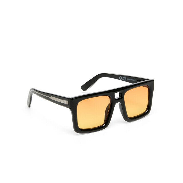 Okkia-Okkia Club Vulcano Sarı Lens Polarize Güneş Gözlüğü Siyah-Güneş Gözlüğü-5-roqelvaxirum.shop