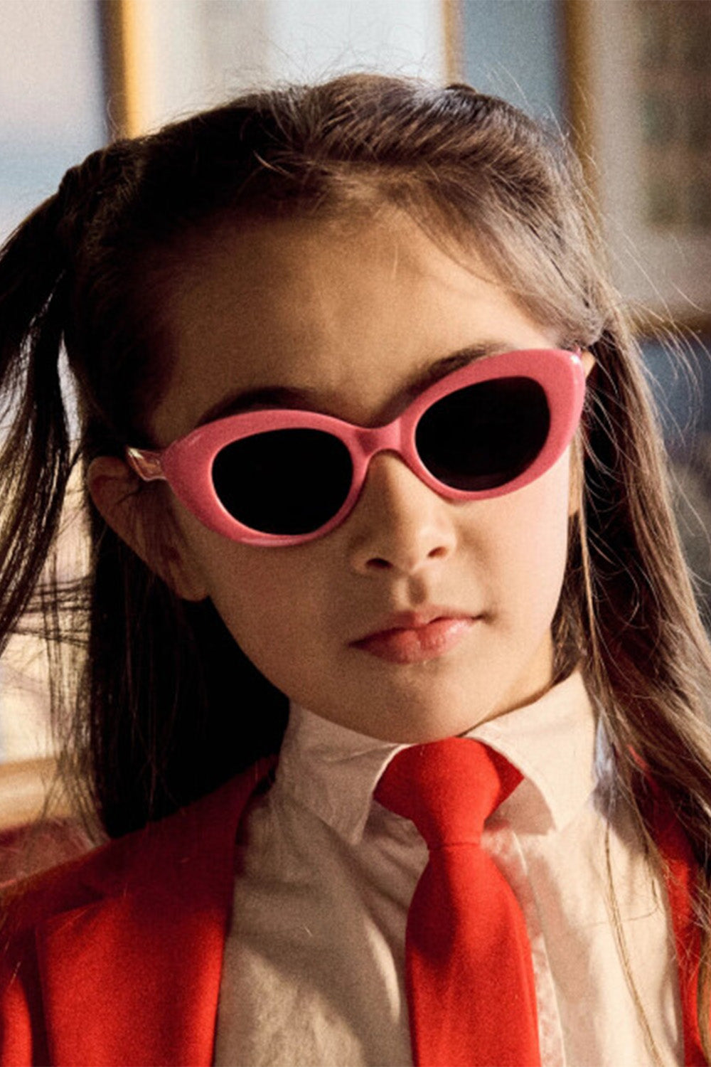 Okkia-Lini Paris Bambina Çocuk Güneş Gözlüğü Pembe 3/5 Yaş-Güneş Gözlüğü-6-roqelvaxirum.shop