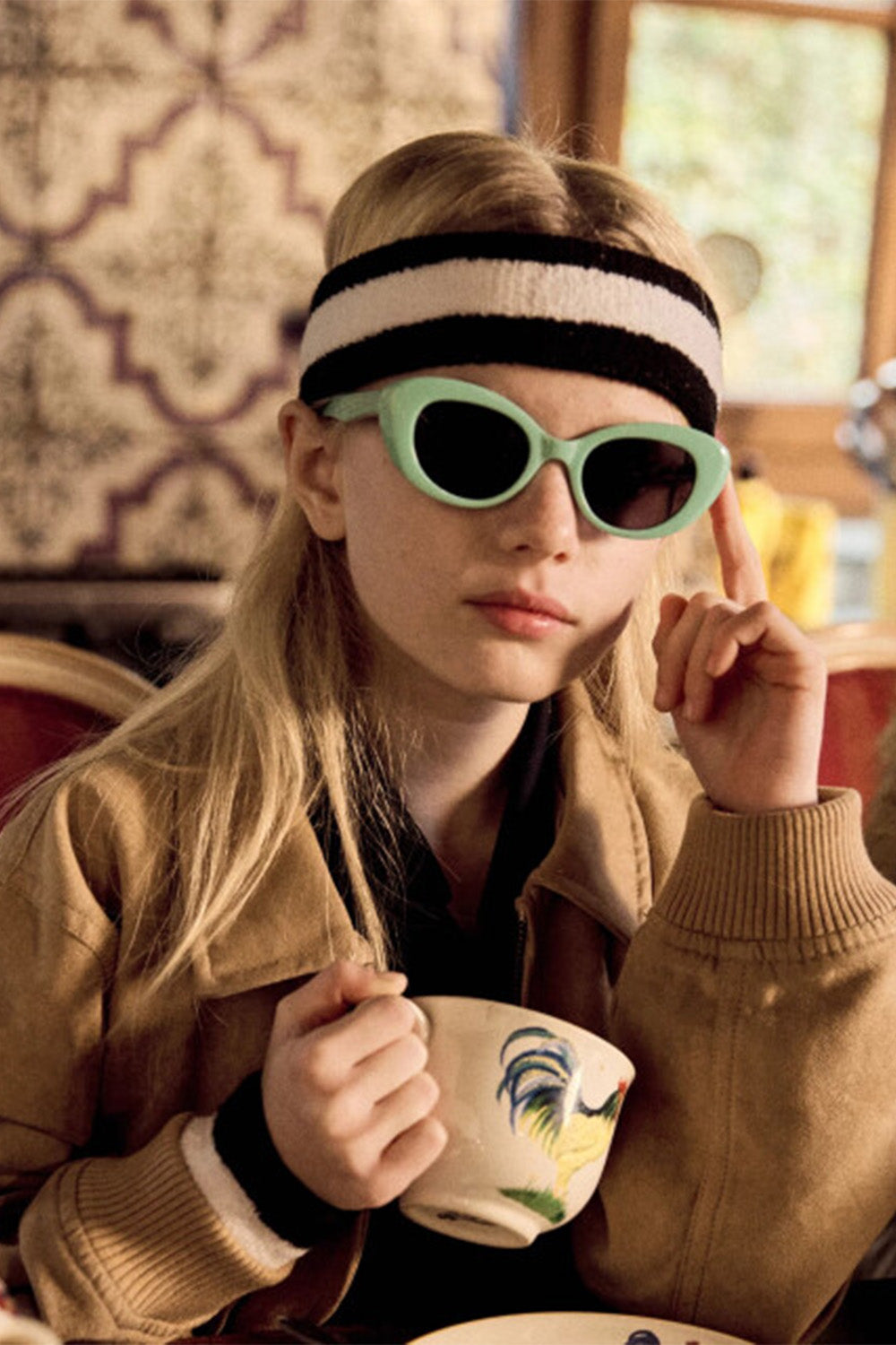 Okkia-Lini Paris Bambina Çocuk Güneş Gözlüğü Turkuaz 3/5 Yaş-Güneş Gözlüğü-5-roqelvaxirum.shop
