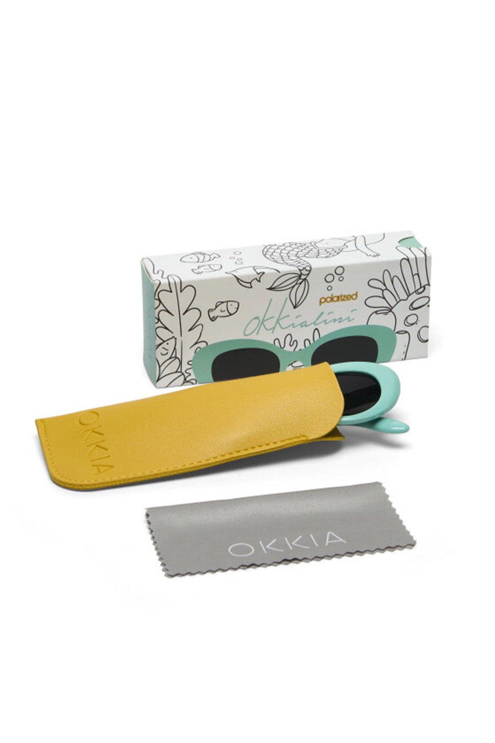 Okkia-Lini Paris Bambina Çocuk Güneş Gözlüğü Turkuaz 6/10 Yaş-Güneş Gözlüğü-6-roqelvaxirum.shop