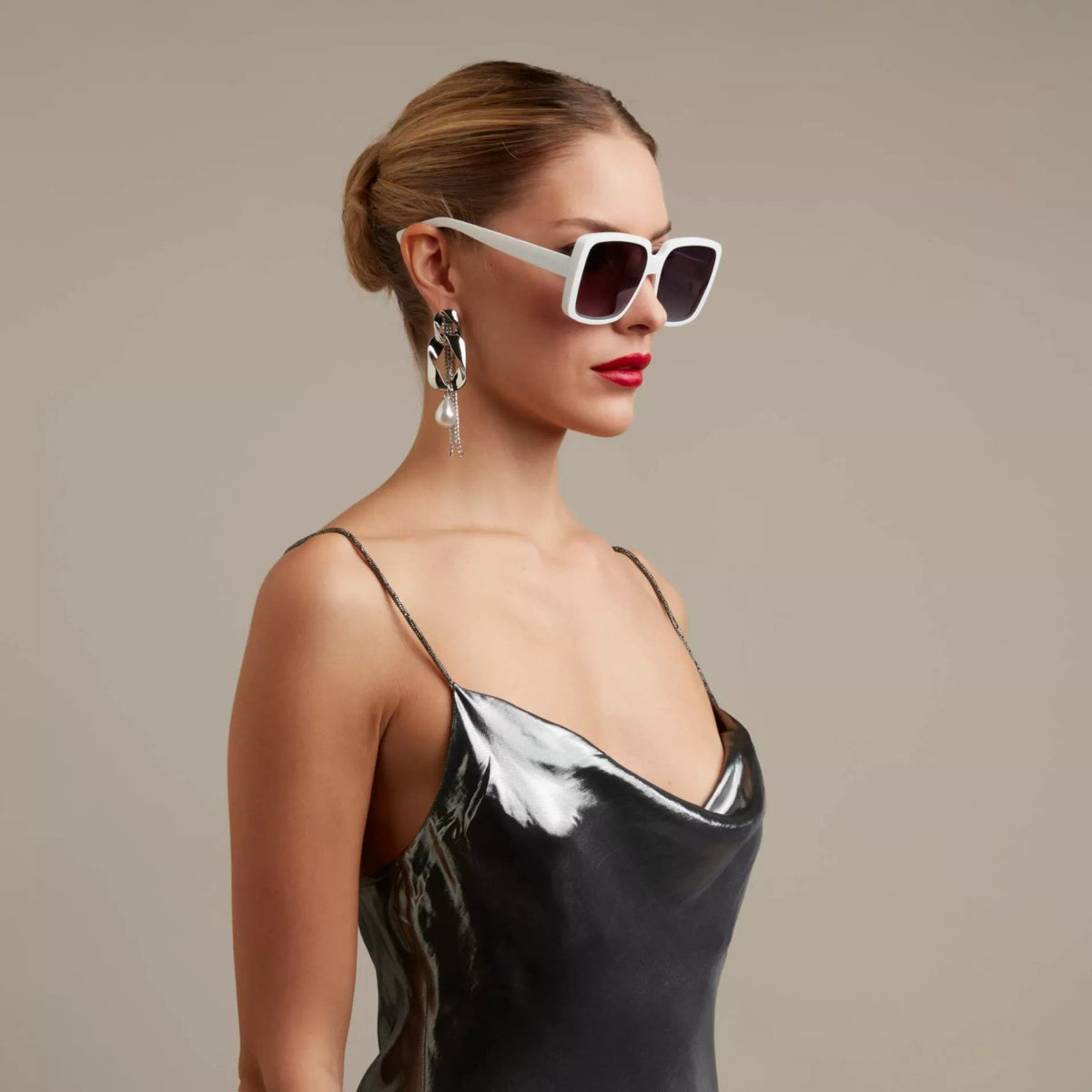Okkia-Okkia Alessia Unisex Güneş Gözlüğü Beyaz-Güneş Gözlüğü-6-roqelvaxirum.shop