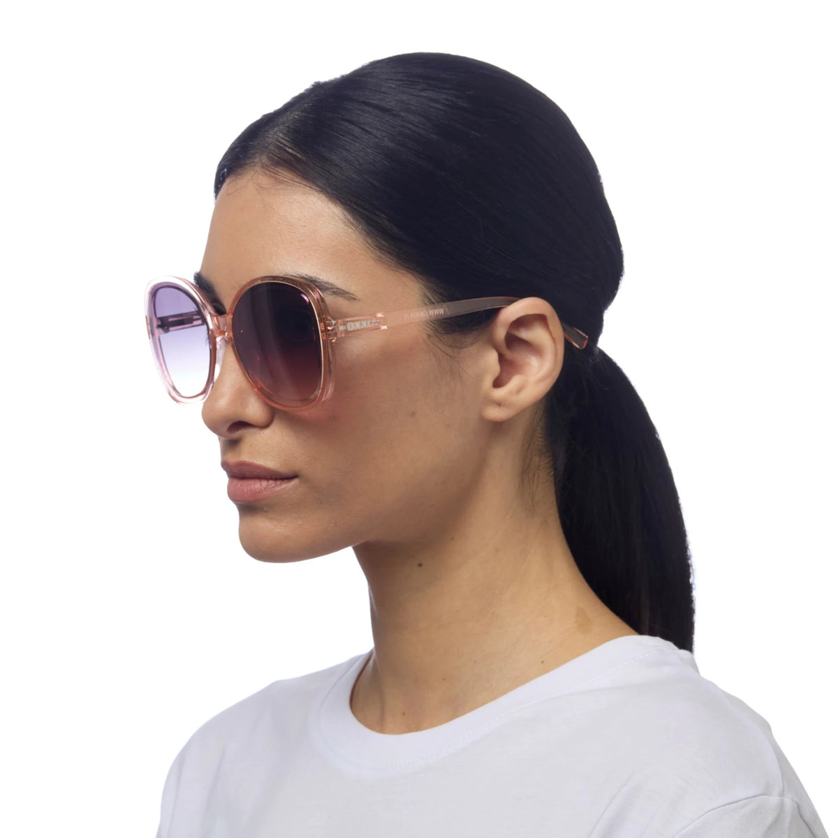 Okkia-Okkia Anna Butterfly Güneş Gözlüğü Brown/Pink-Güneş Gözlüğü-3-roqelvaxirum.shop