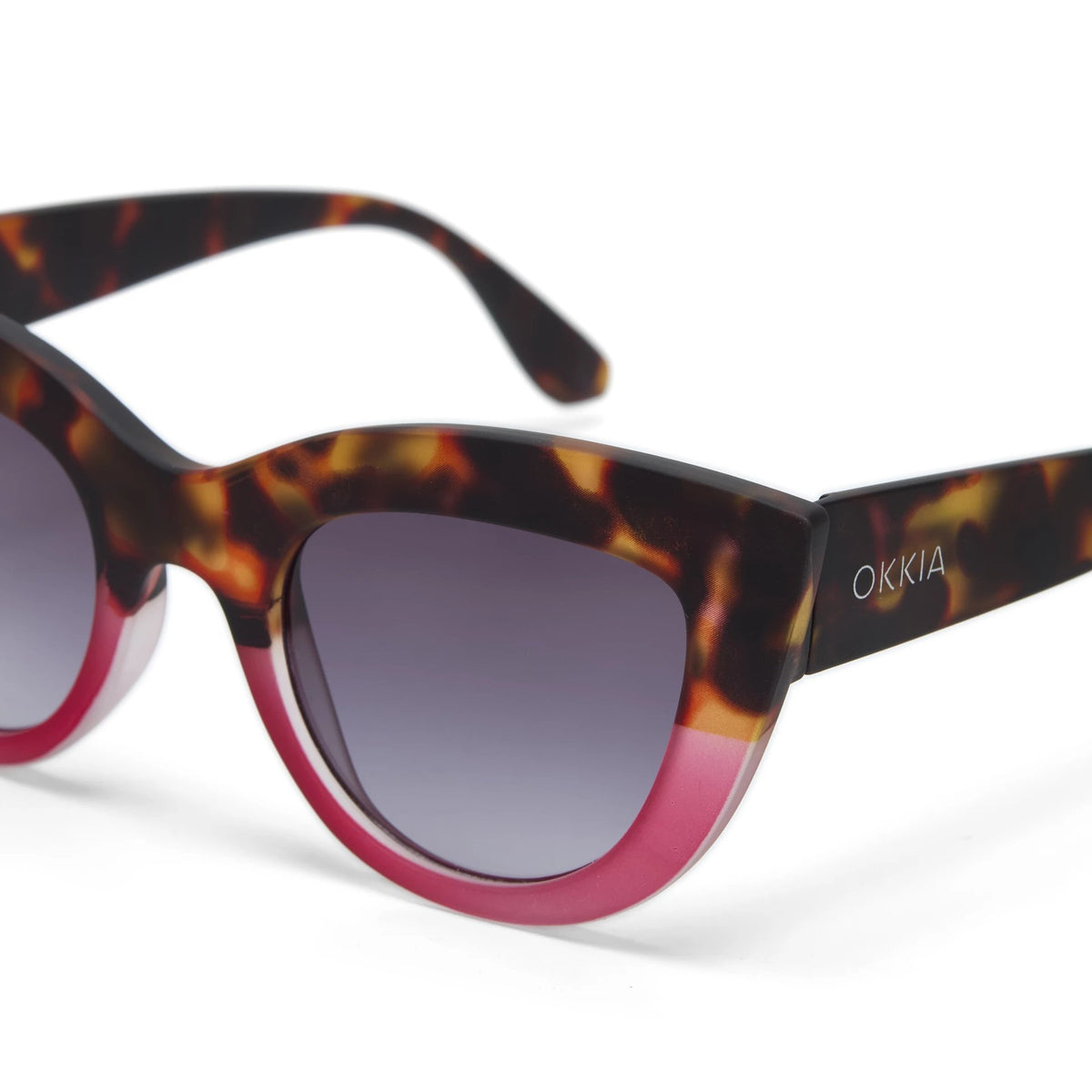 Okkia-Okkia Claudia Big Cat Güneş Gözlüğü Pink Havana-Güneş Gözlüğü-4-roqelvaxirum.shop