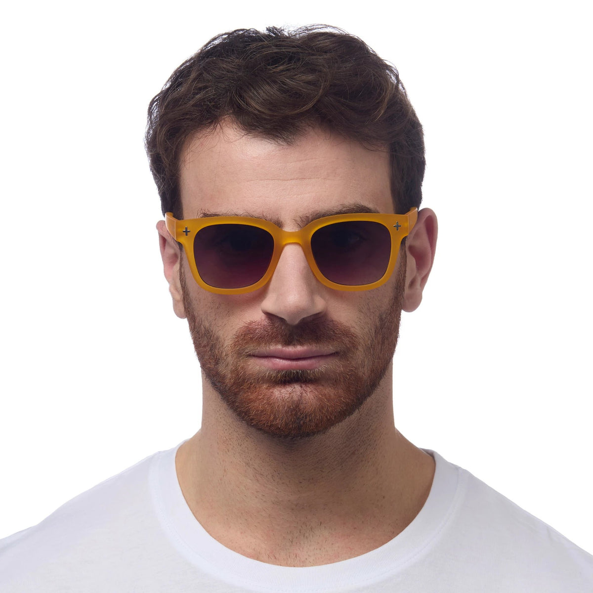 Okkia-Okkia Giovanni Siyah Lens Unisex Güneş Gözlüğü Sarı-Güneş Gözlüğü-2-roqelvaxirum.shop