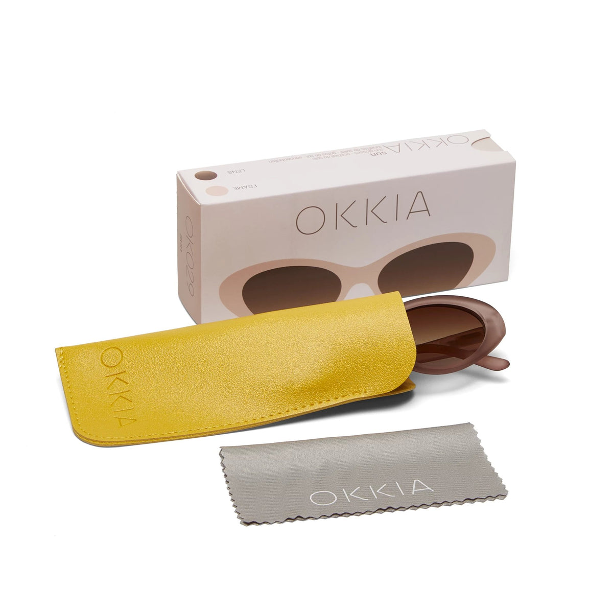 Okkia-Okkia Lina Small Cat Güneş Gözlüğü Toz Pembe-Güneş Gözlüğü-7-roqelvaxirum.shop