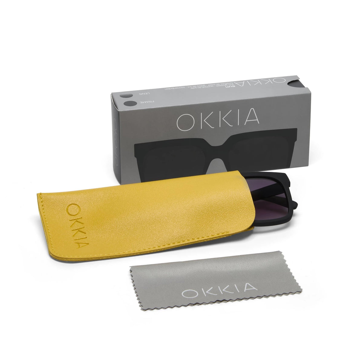 Okkia-Okkia Roma Unisex Güneş Gözlüğü Siyah Degrade-Güneş Gözlüğü-7-roqelvaxirum.shop