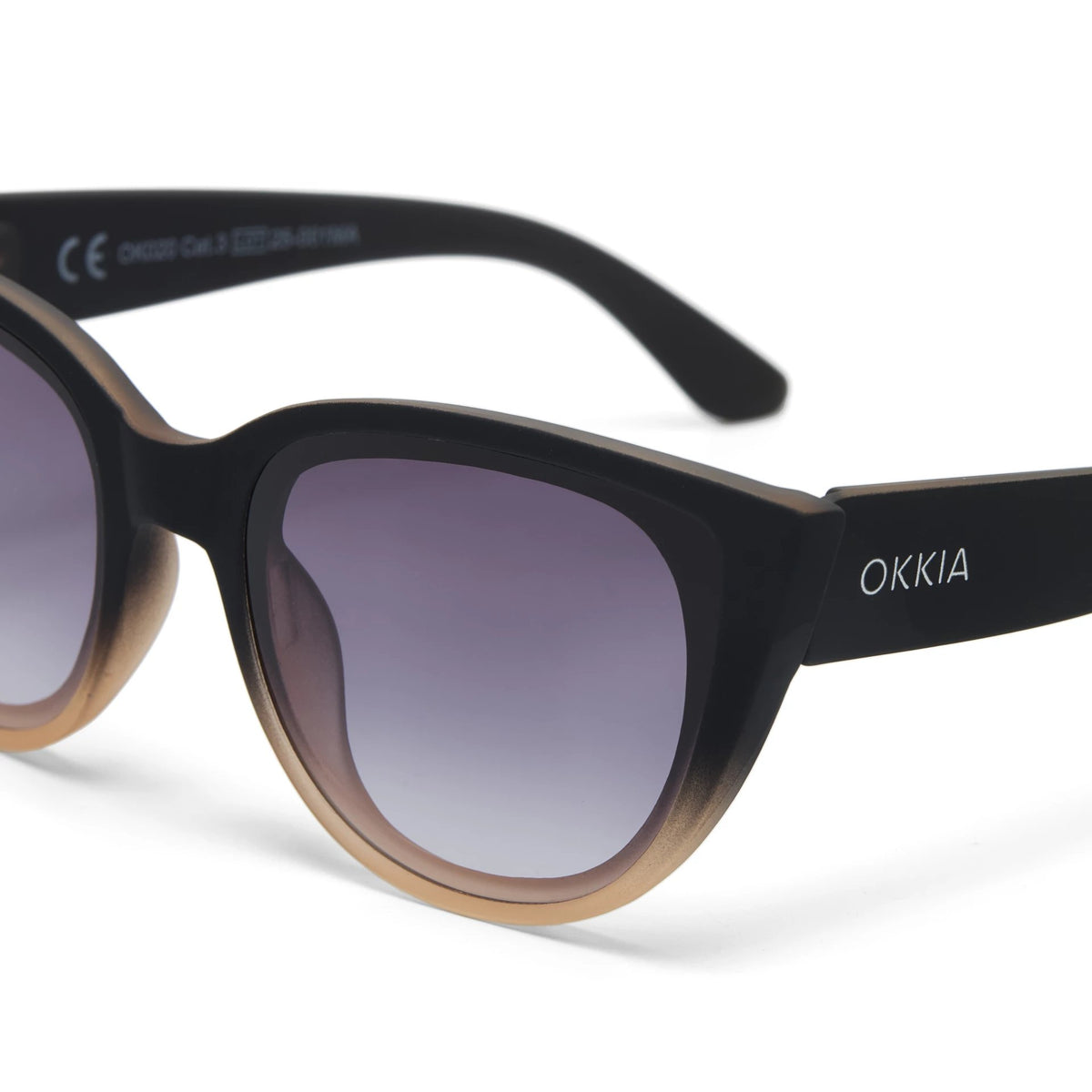 Okkia-Okkia Silvia Güneş Gözlüğü Black / Rose-Güneş Gözlüğü-4-roqelvaxirum.shop