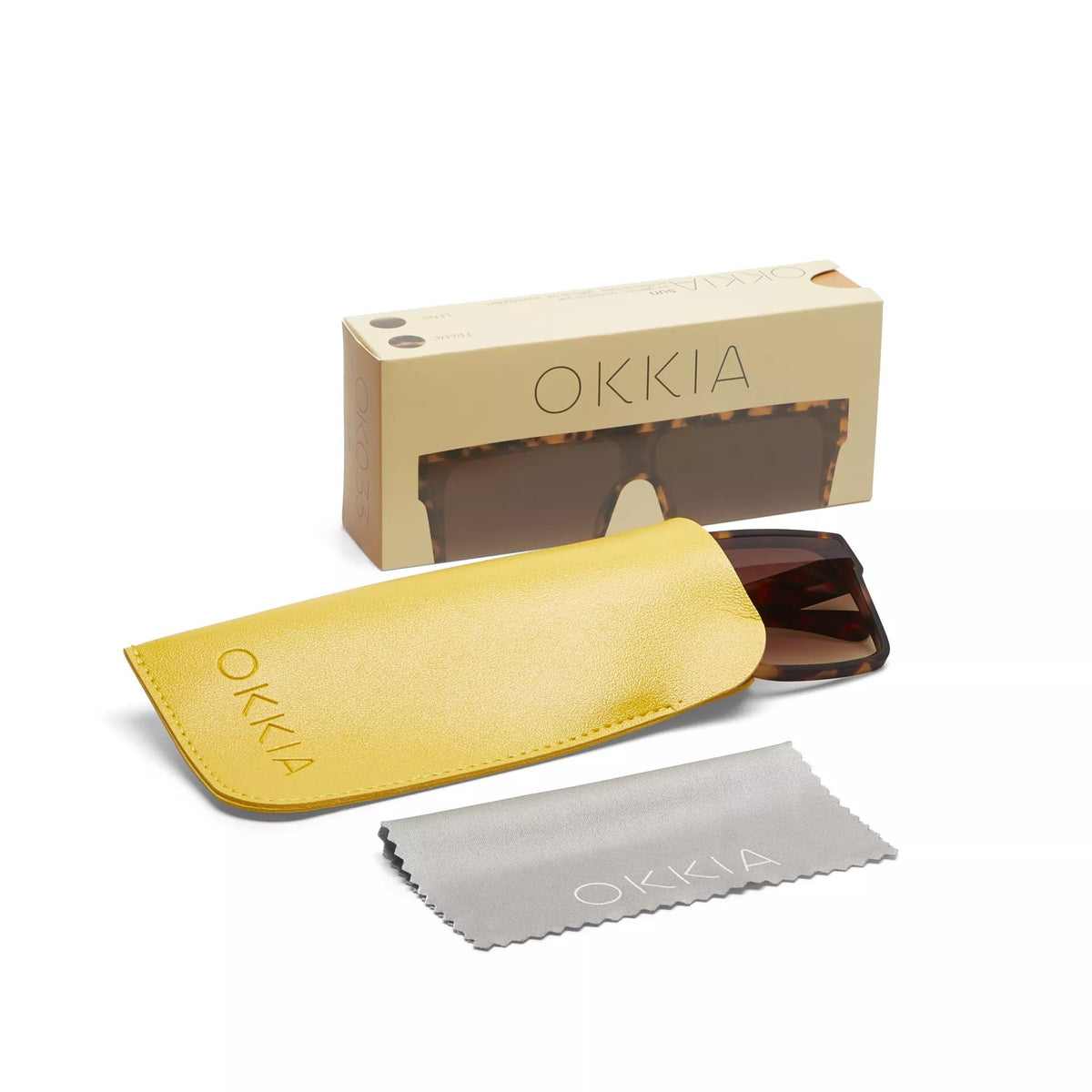 Okkia-Okkia Tokyo Unisex Güneş Gözlüğü Klasik Havana-Güneş Gözlüğü-4-roqelvaxirum.shop