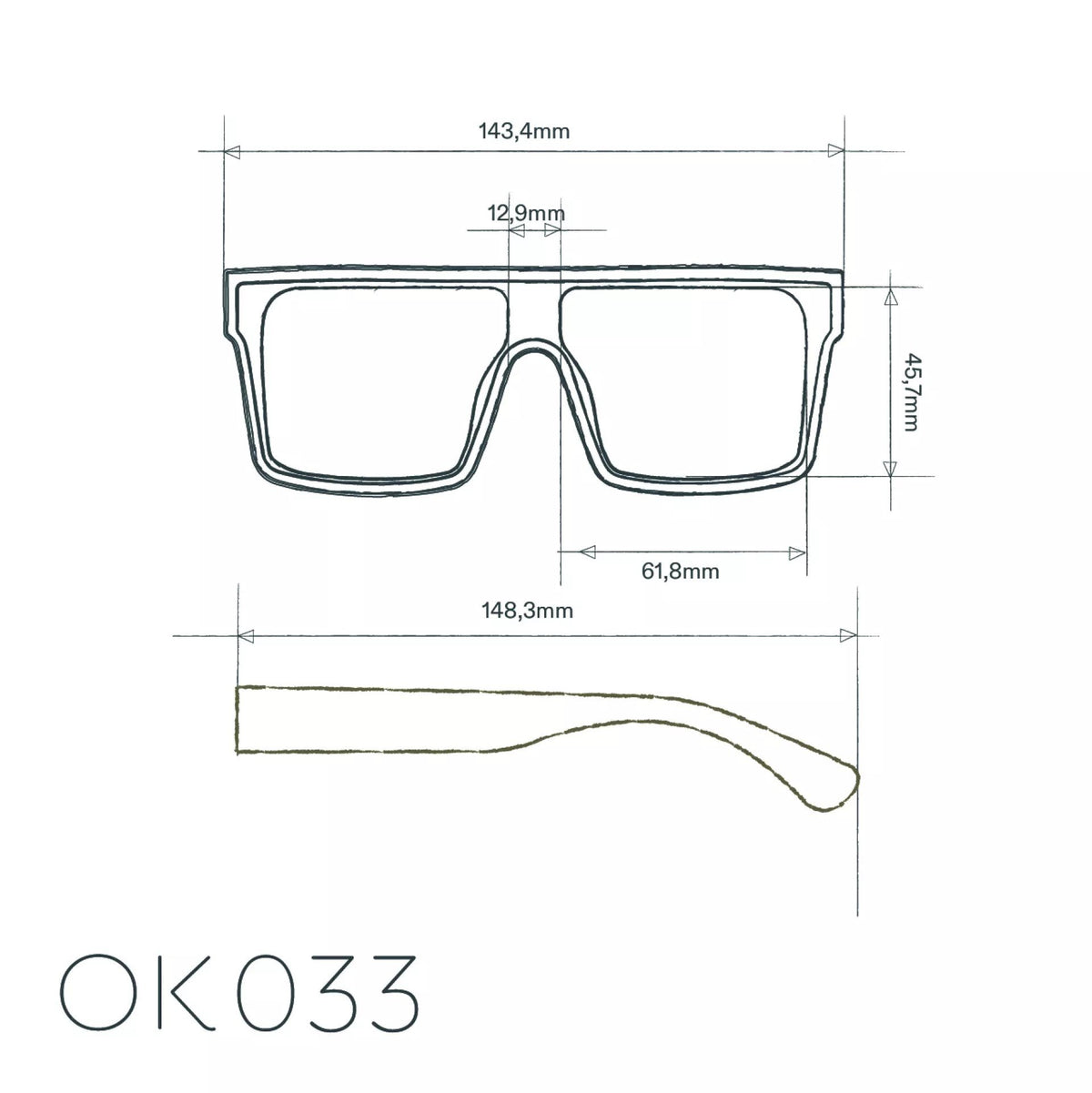 Okkia-Okkia Tokyo Unisex Güneş Gözlüğü Siyah-Güneş Gözlüğü-9-roqelvaxirum.shop