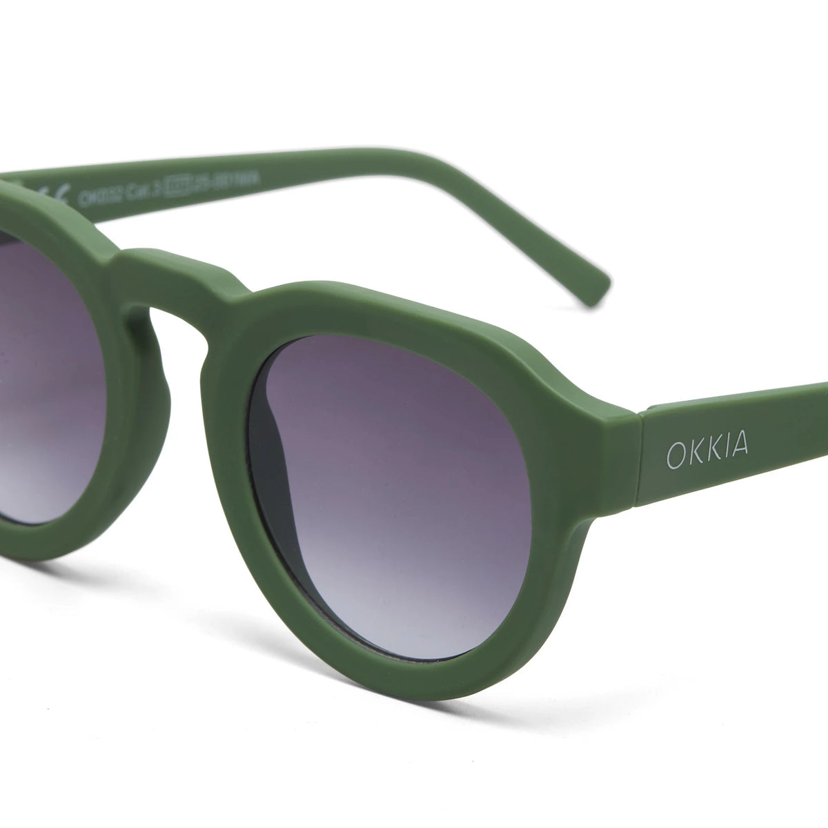 Okkia-Okkia Zeno Round Unisex Verde Güneş Gözlüğü Siyah Degrade-Güneş Gözlüğü-5-roqelvaxirum.shop