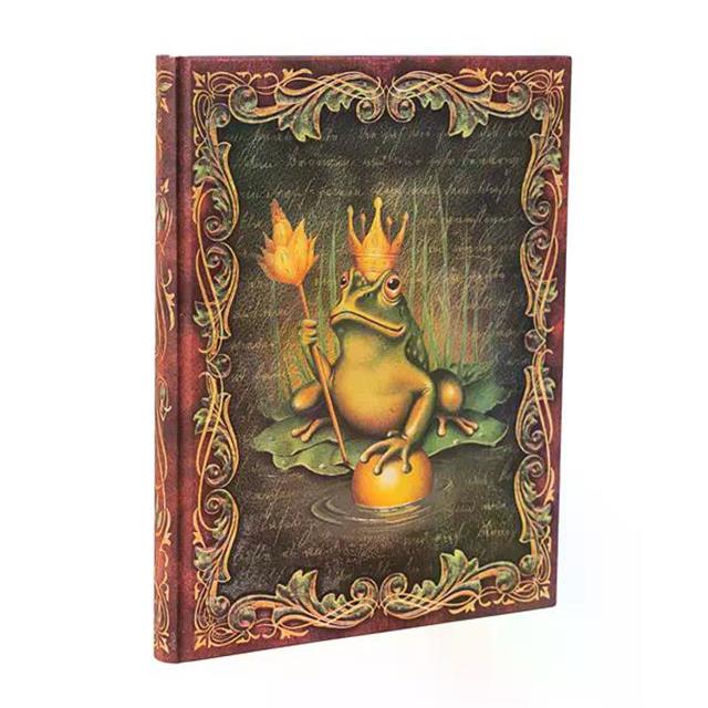 Paperblanks-Sert Kapak Defter The Brothers Grimm, Frog Prince Ultra Çizgili-Çizgili-1-roqelvaxirum.shop