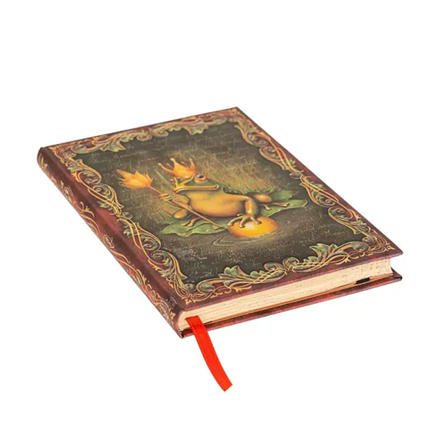 Paperblanks-The Brothers Grimm Frog Prince Sert Kapak 13x18 Çizgisiz Defter Pb9785 3-Çizgisiz-2-roqelvaxirum.shop