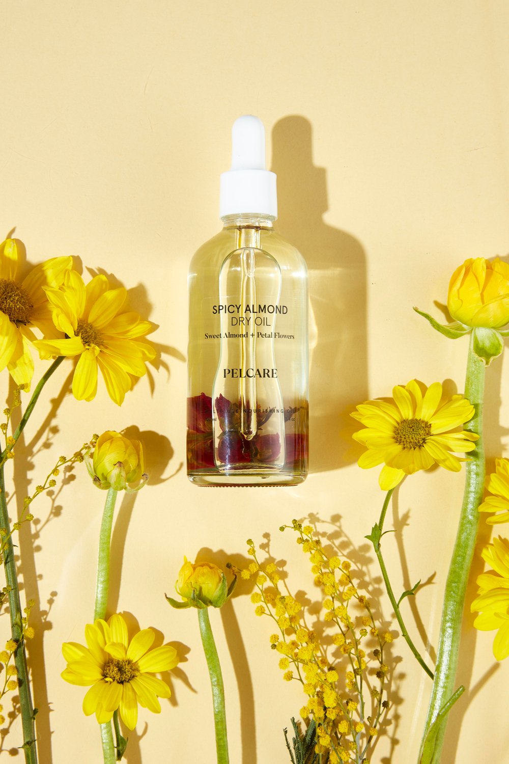 Pelcare-Spicy Almond Dry Oil - Tatli Badem Yaği İçeren Çok Amaçli Kuruyağ-Vücut Yağı-7-roqelvaxirum.shop