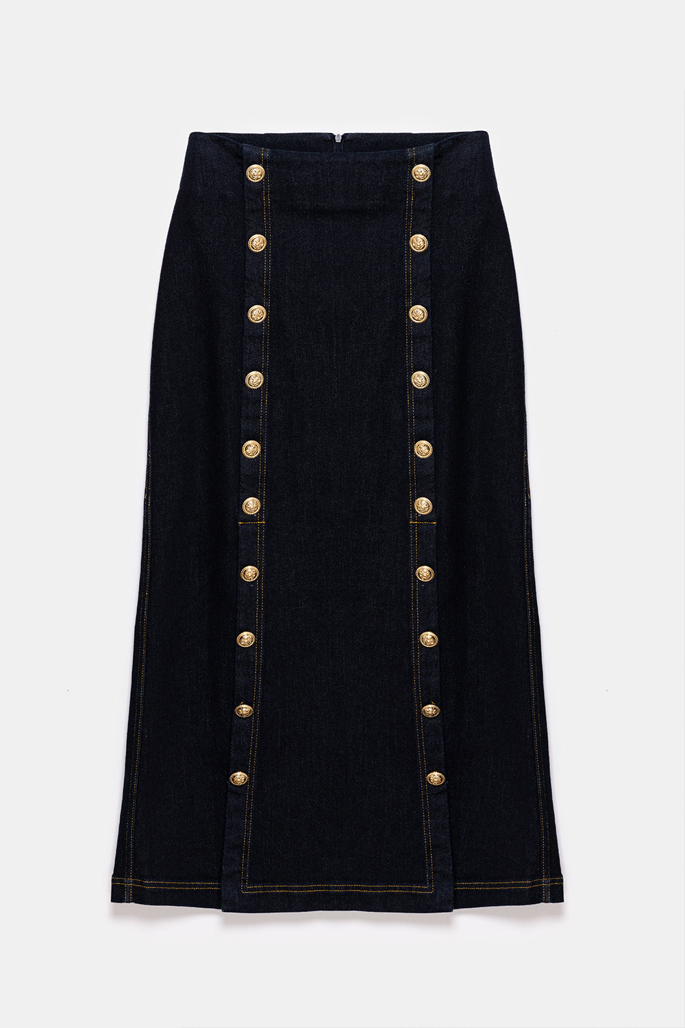 Peploum-Nadia Long Skirt In Cotton-Etek-5-roqelvaxirum.shop