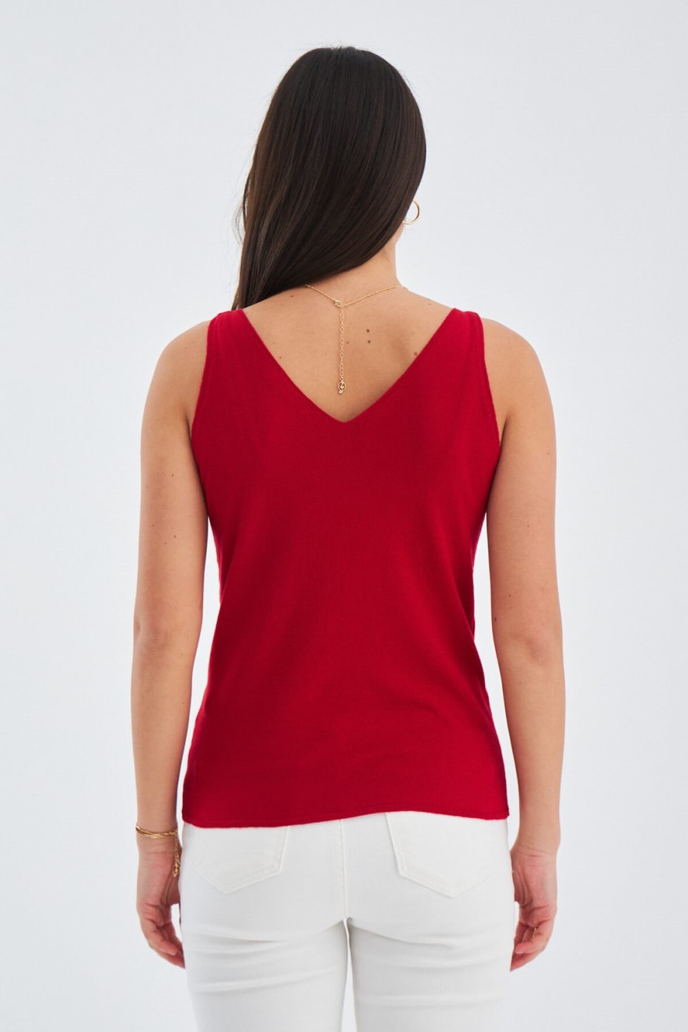 Peraluna-Ruby Top V Yaka İnce Askılı Yazlık Kadın Triko Atlet-Atlet-14-roqelvaxirum.shop