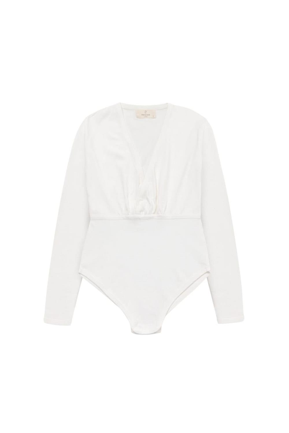 Peraluna-Styleboom X Devon Bodysuit V Yaka Uzun Kol Alttan Çıtçıtlı Kadın Triko Body-Body-6-roqelvaxirum.shop