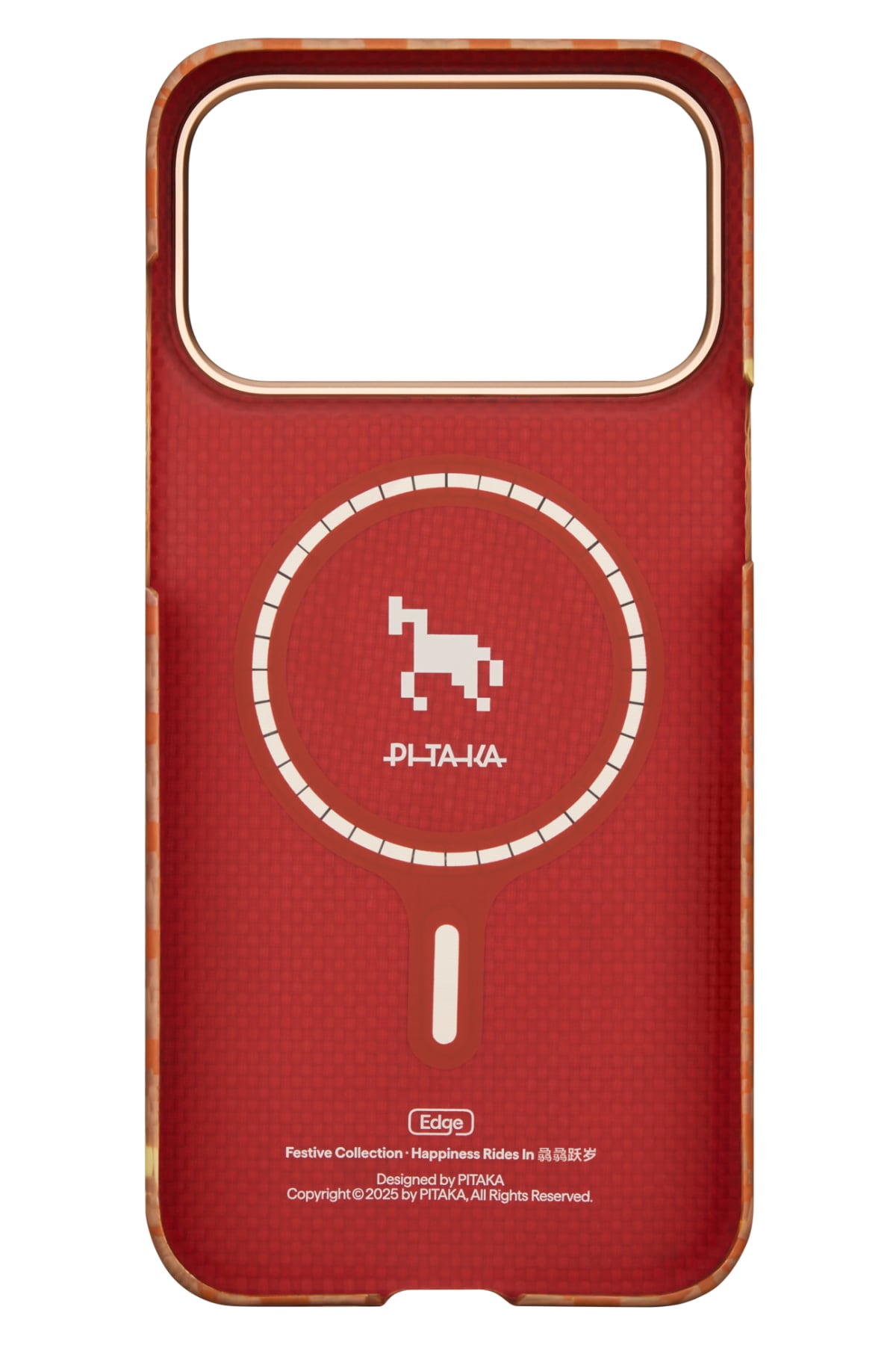 Happiness Rides In Iphone 17 Pro Max Magsafe Uyumlu Kılıf Amber